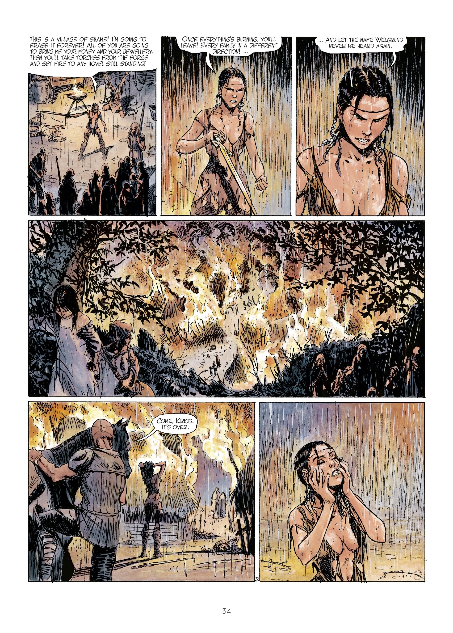 Read online Kriss of Valnor: The Valkyries' Judgement comic -  Issue # Full - 35