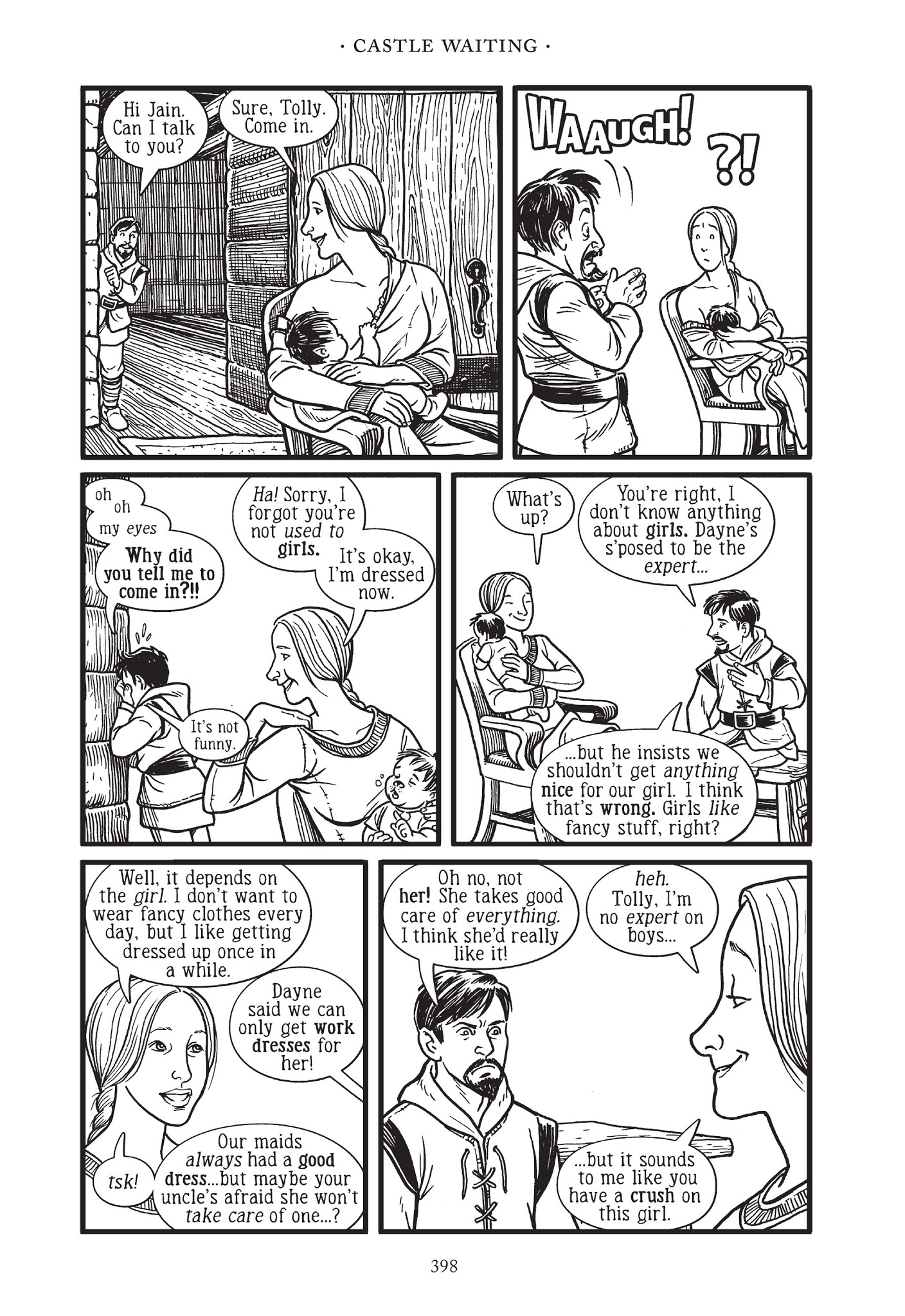 Read online Castle Waiting comic -  Issue # TPB 2 - 383