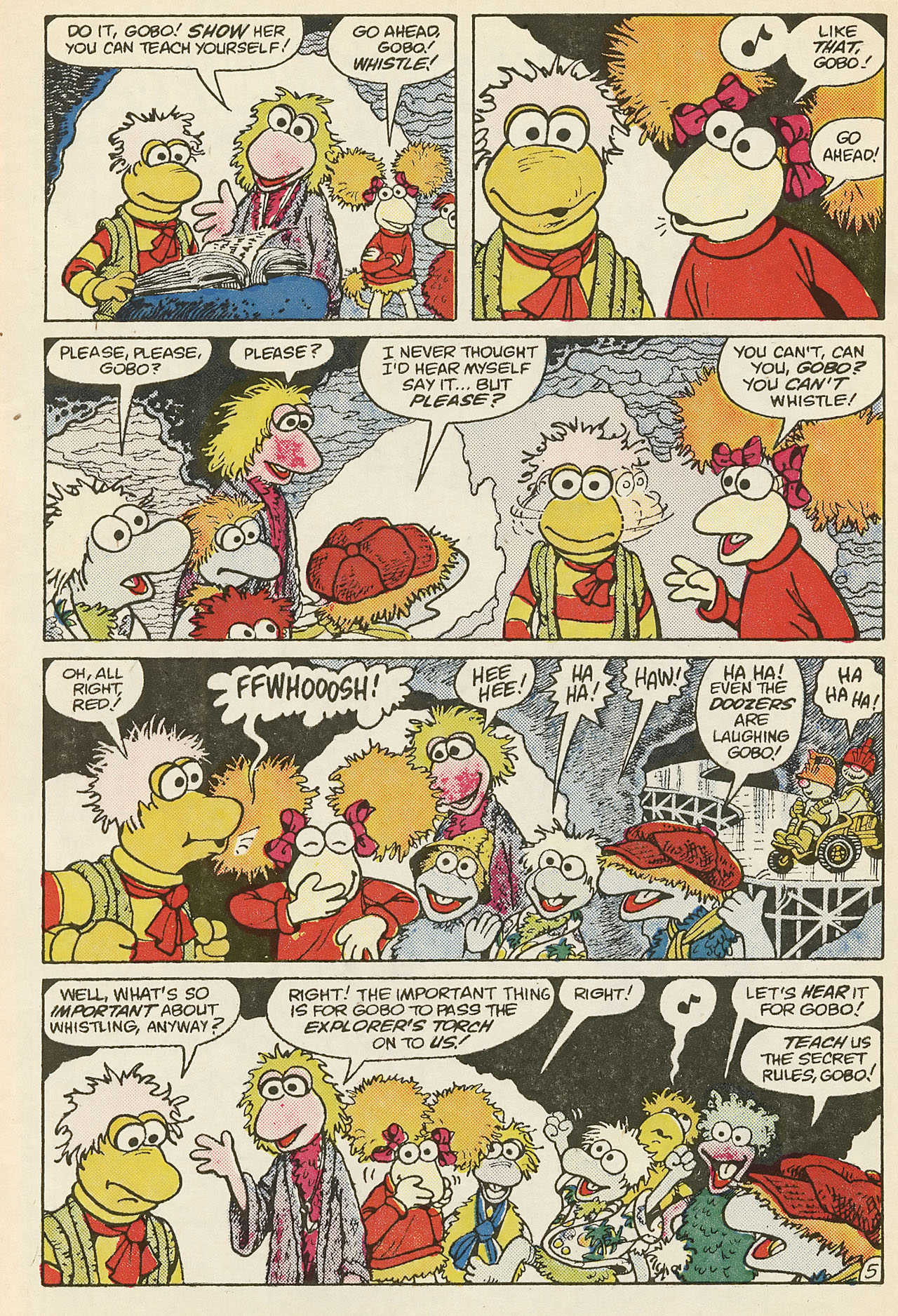 Read online Fraggle Rock comic -  Issue #6 - 8