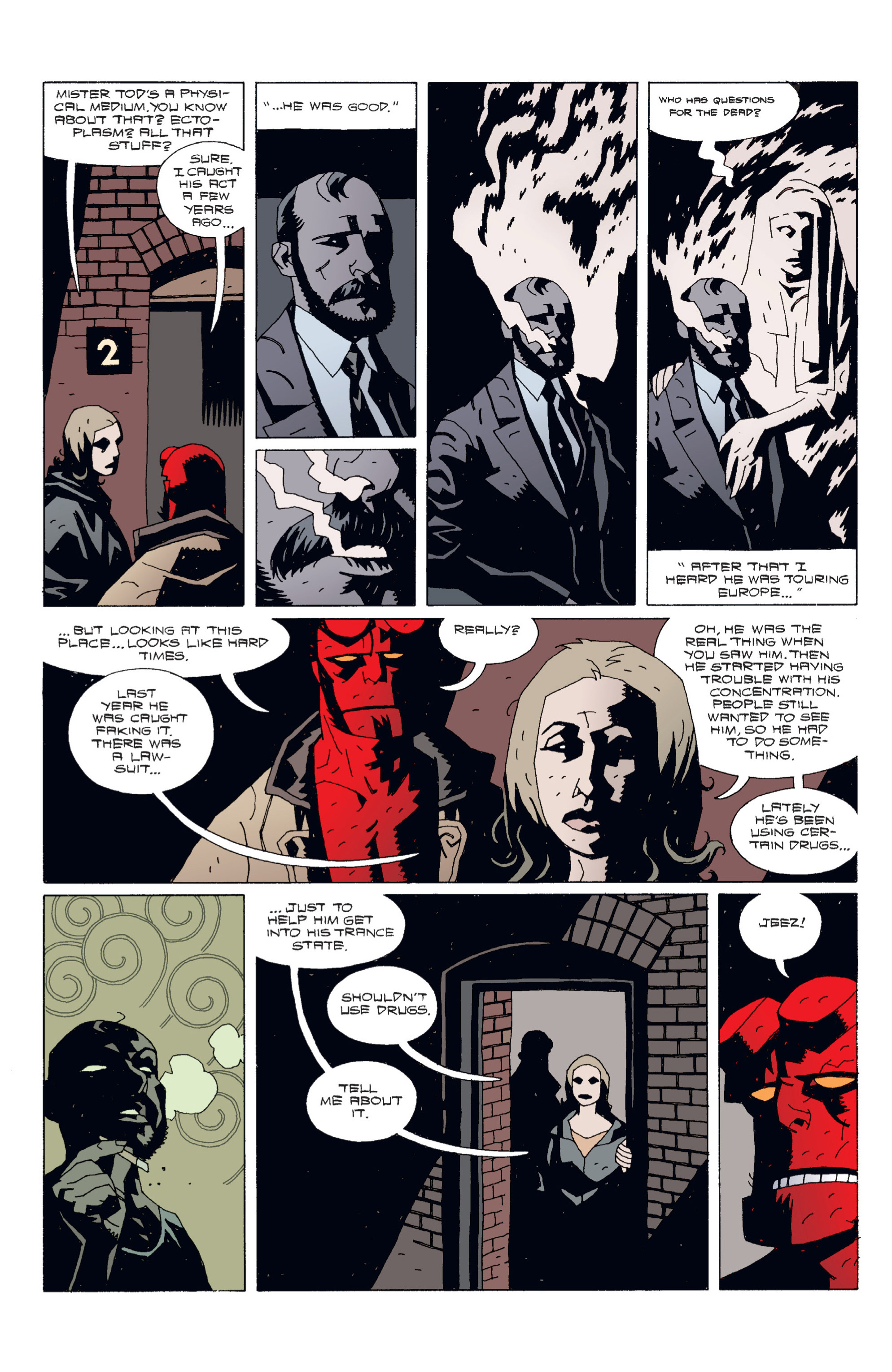 Read online Hellboy comic -  Issue #4 - 47