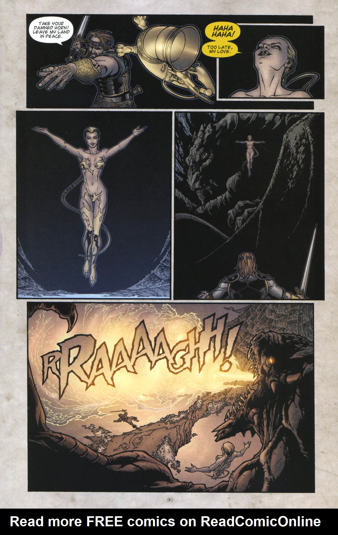 Read online Beowulf (2007) comic -  Issue #4 - 11