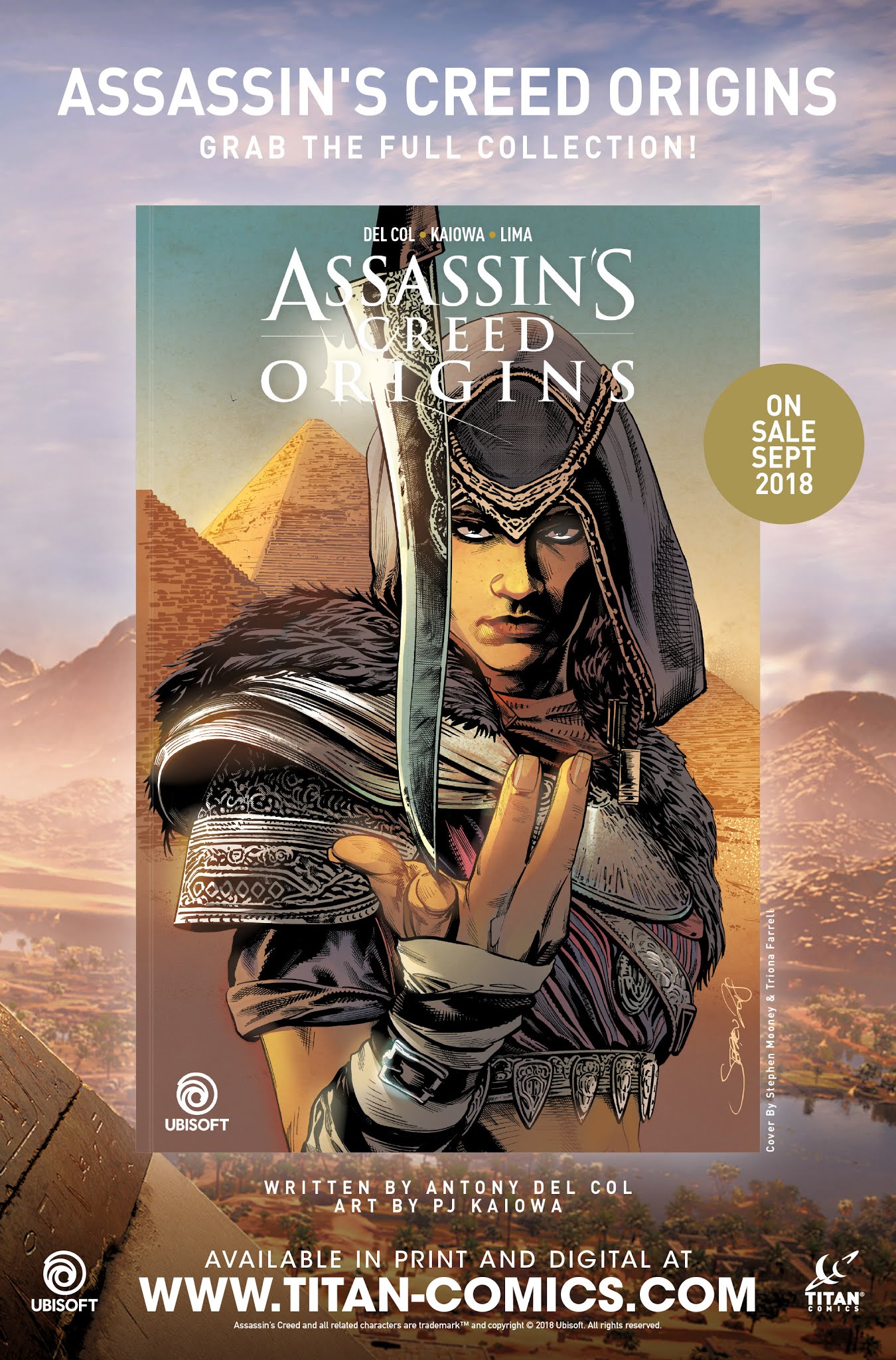 Read online Assassin's Creed: Origins comic -  Issue #4 - 29