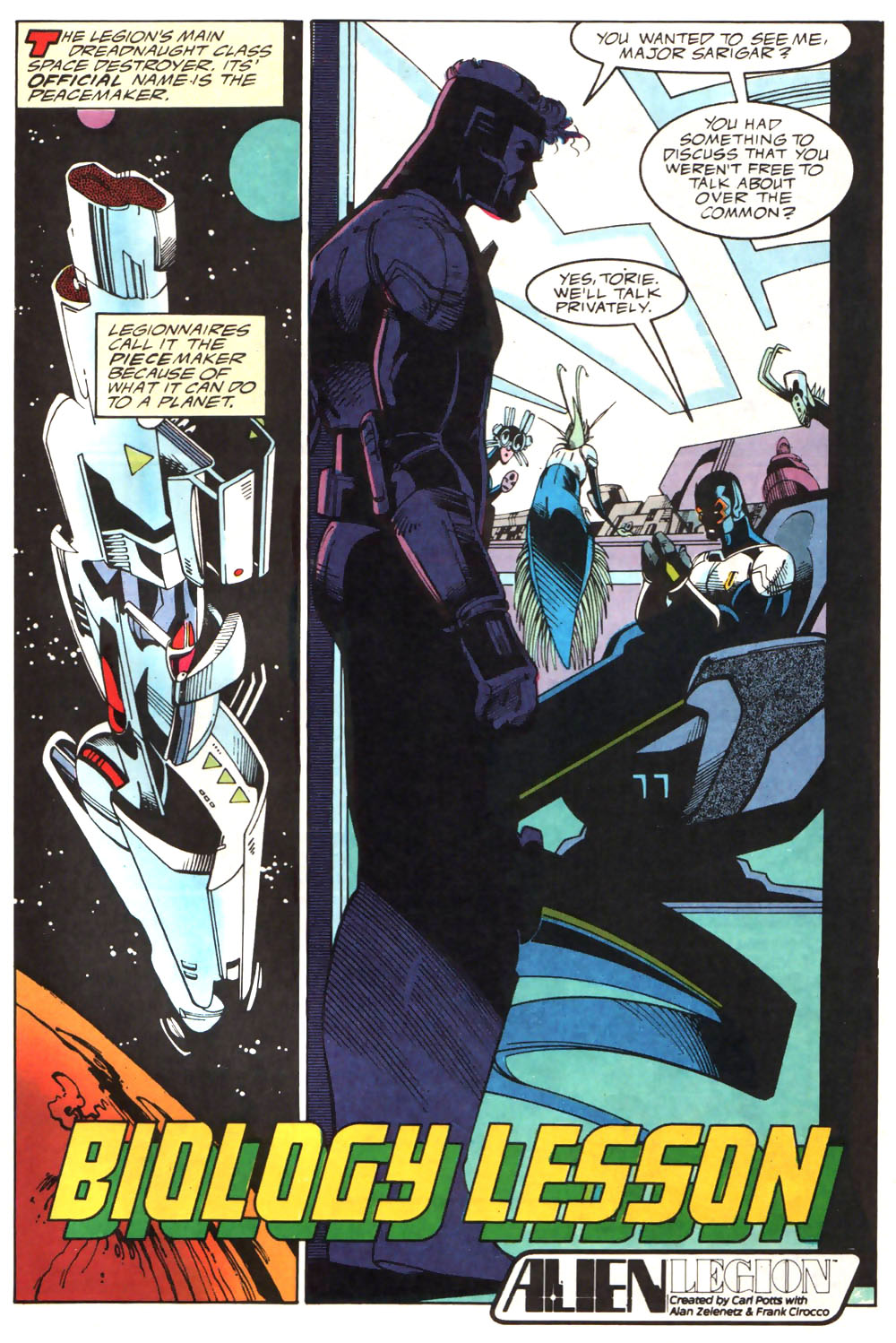 Read online Alien Legion (1987) comic -  Issue #10 - 3