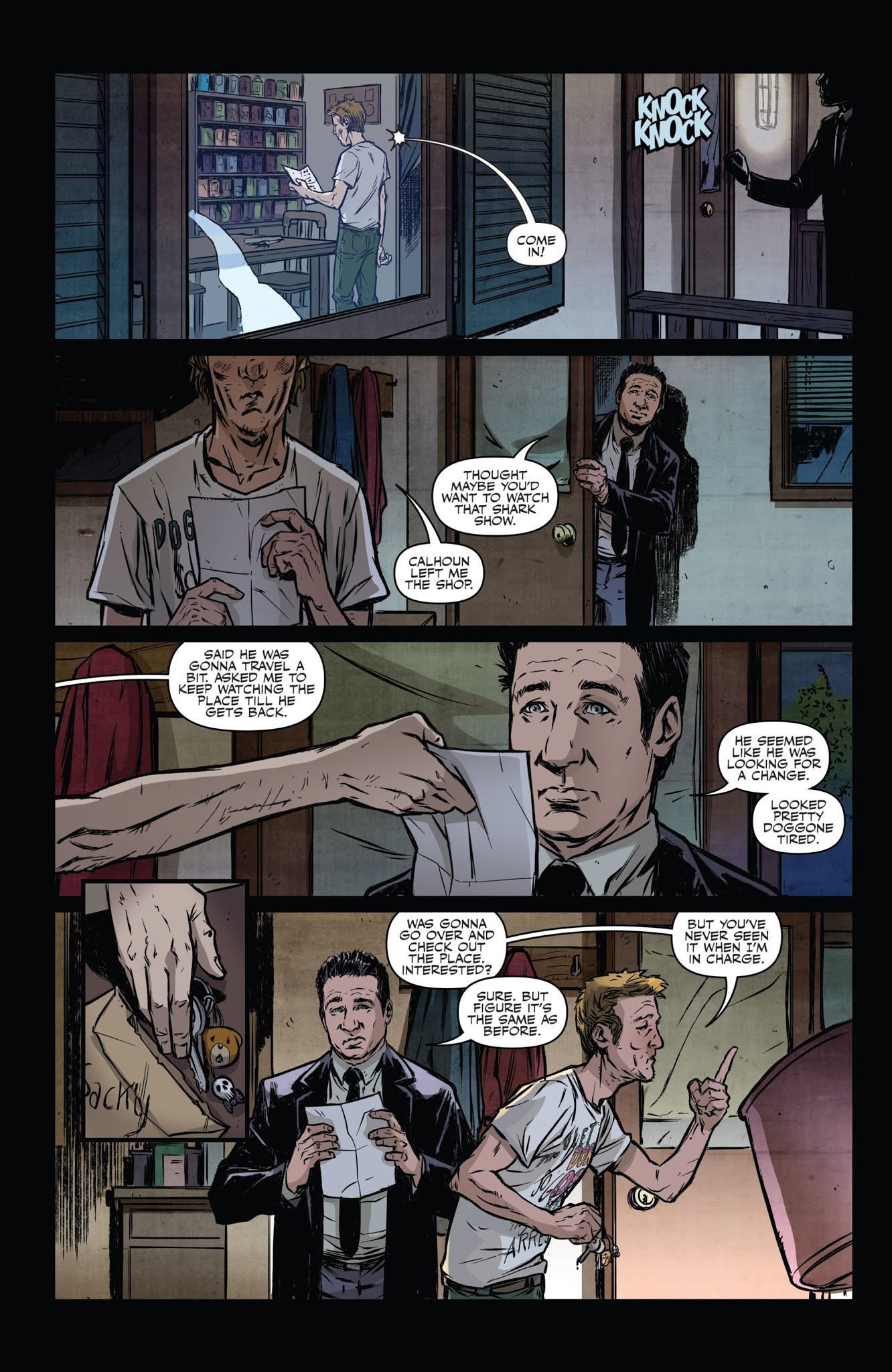 Read online The X-Files: Case Files-Hoot Goes There? comic -  Issue #2 - 14