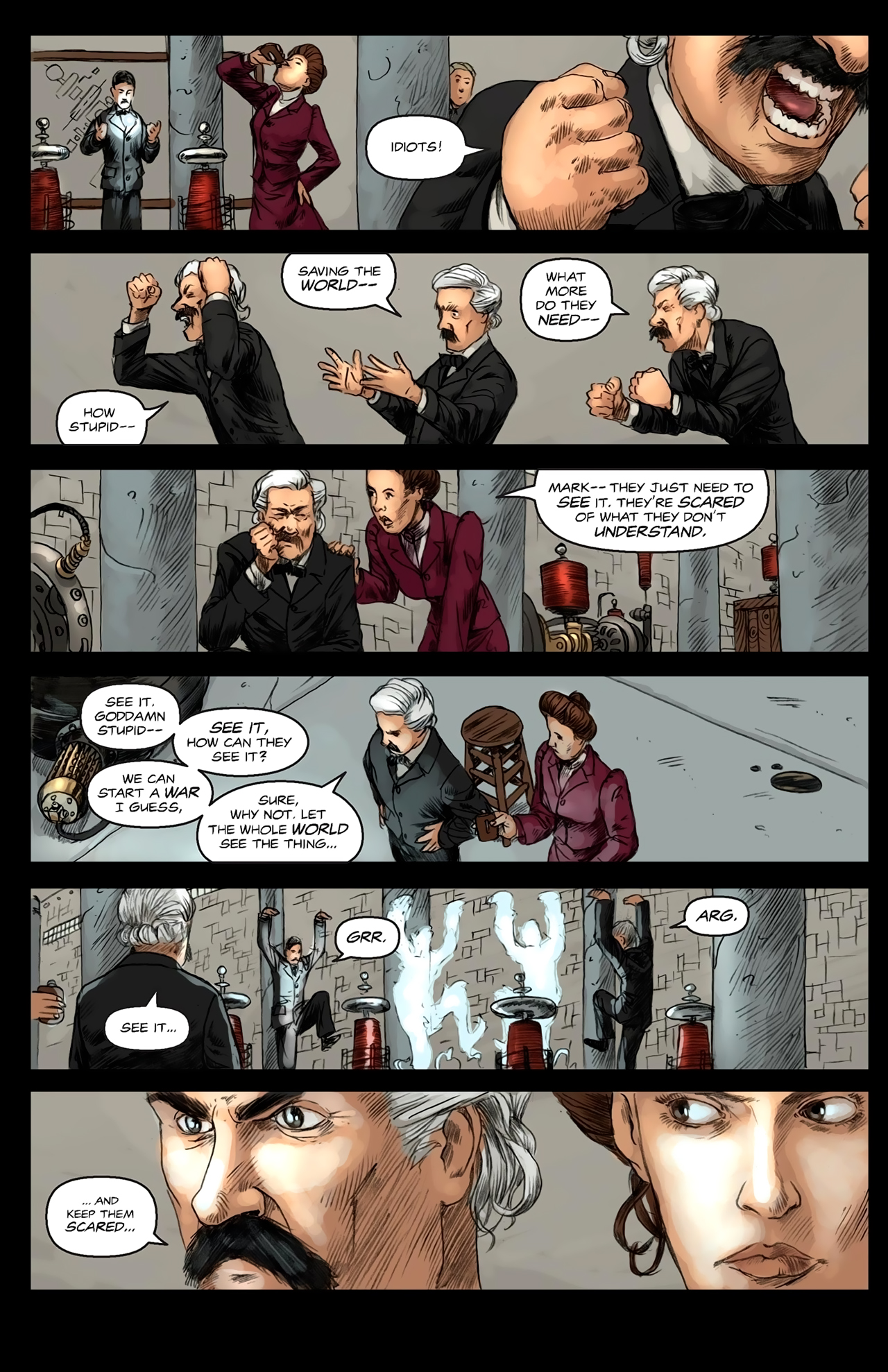 Read online The Five Fists of Science comic -  Issue # TPB - 51