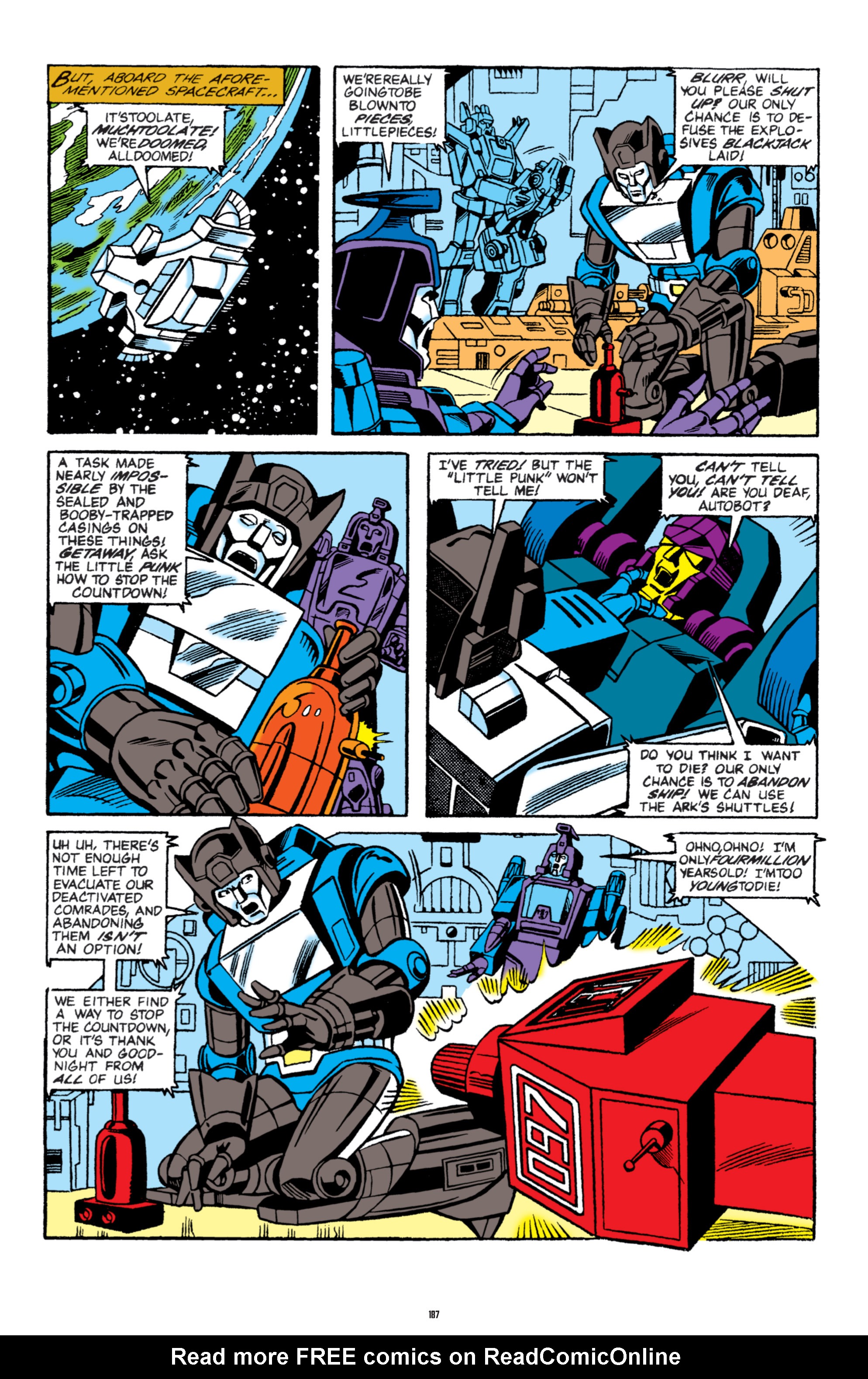 Read online The Transformers Classics comic -  Issue # TPB 5 - 188