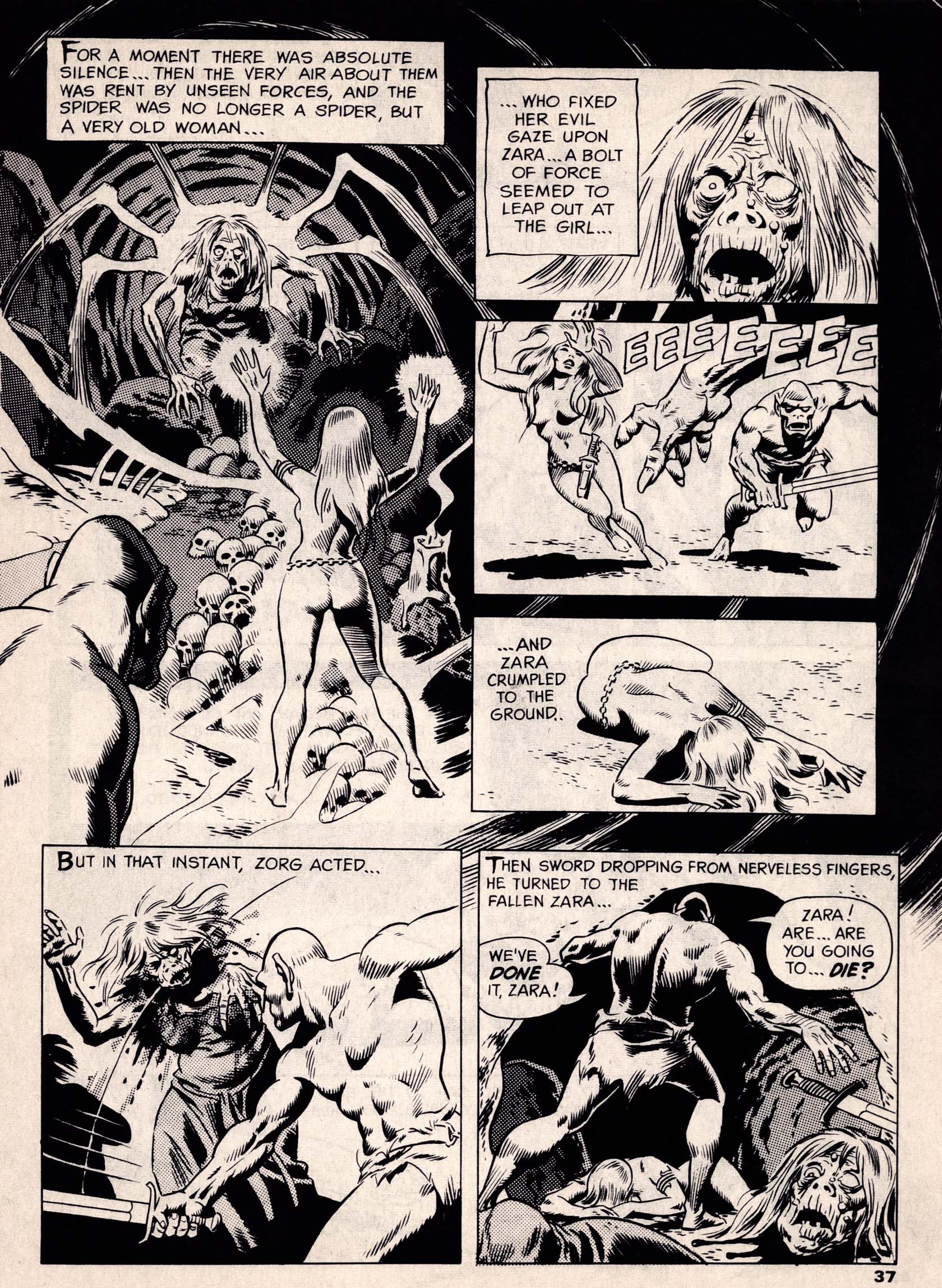Read online Vampirella (1969) comic -  Issue # Annual 1972 - 37