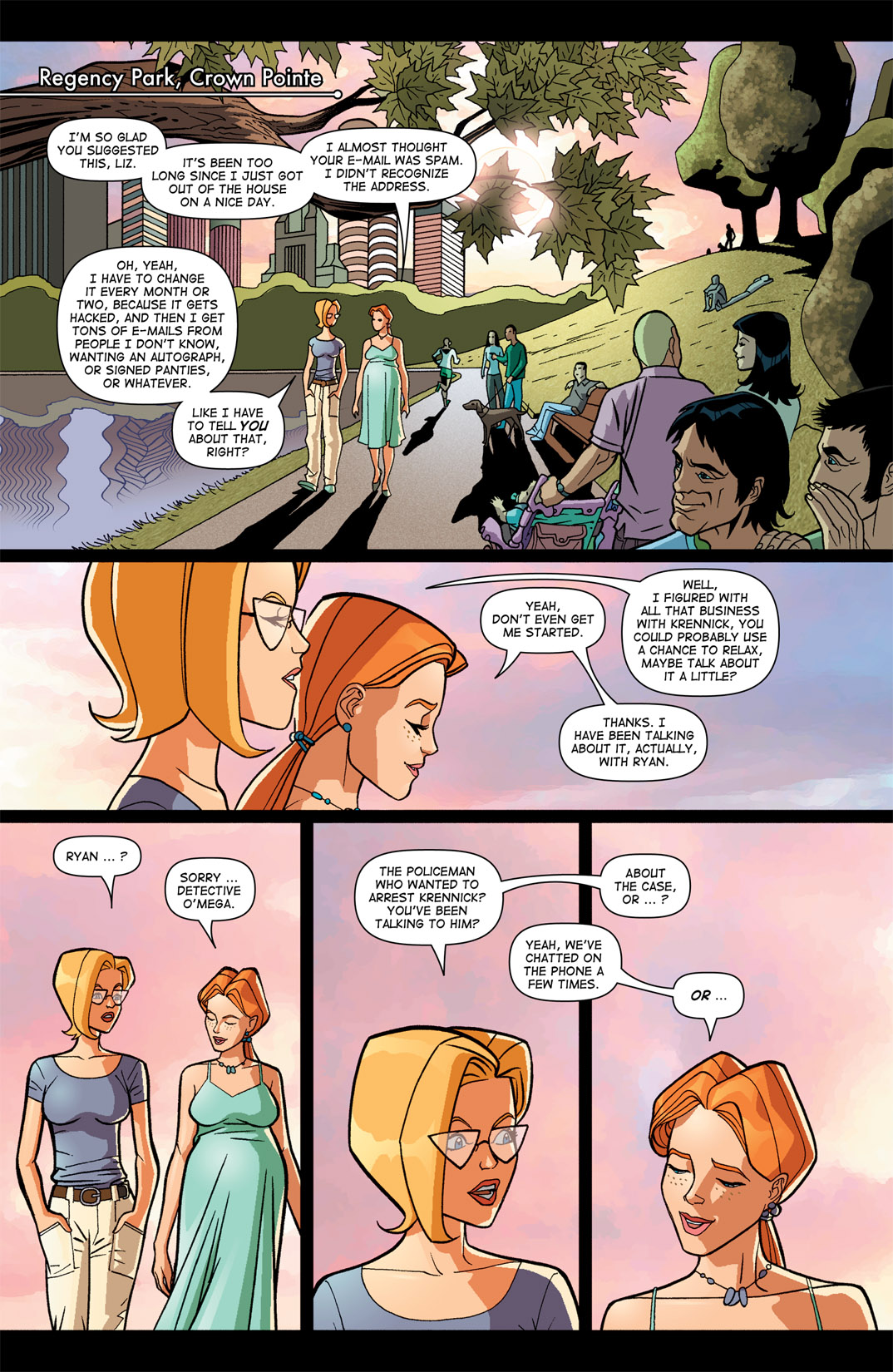 Read online Noble Causes (2004) comic -  Issue #8 - 9
