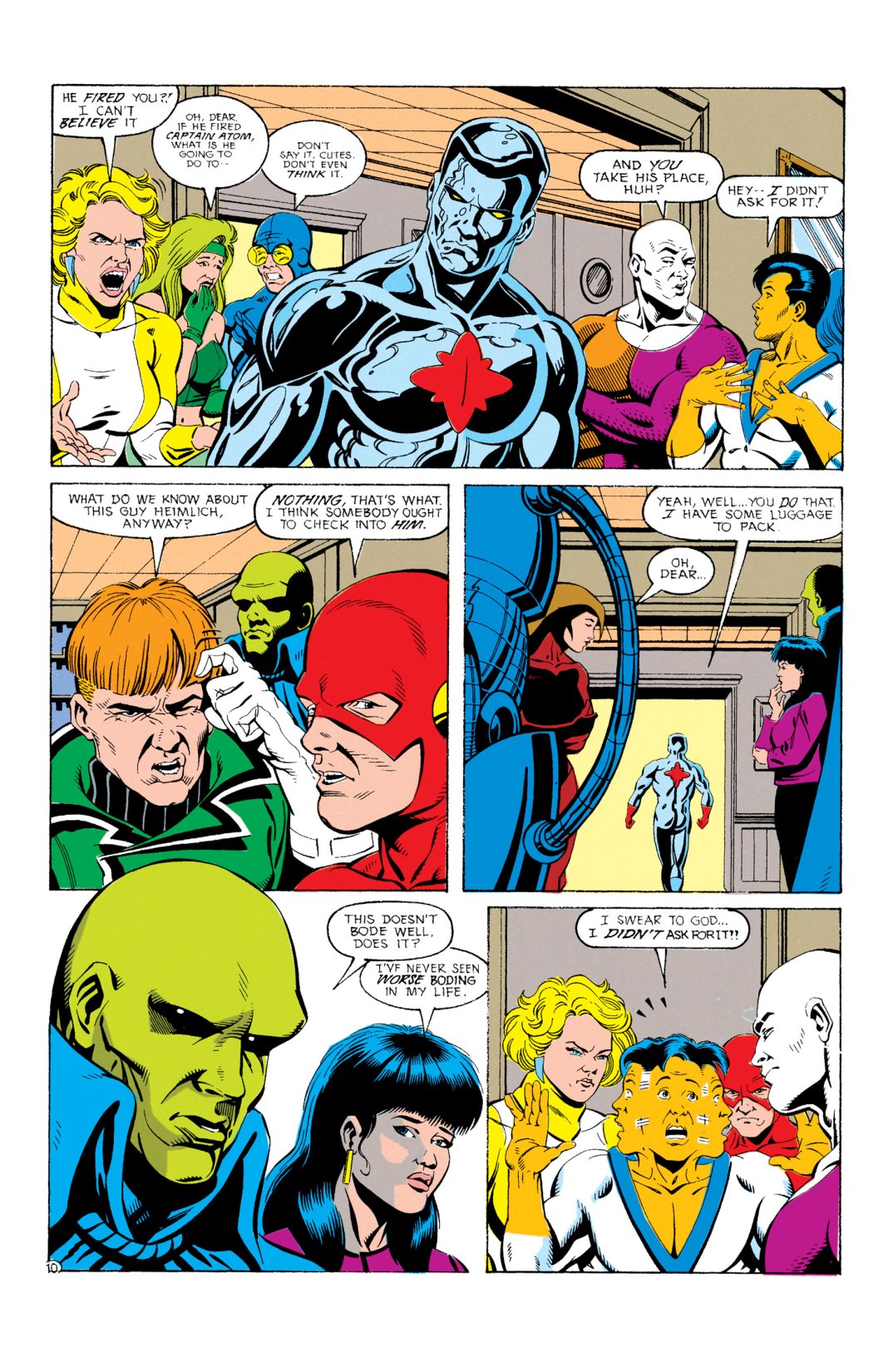 Read online Justice League Europe comic -  Issue #29 - 11