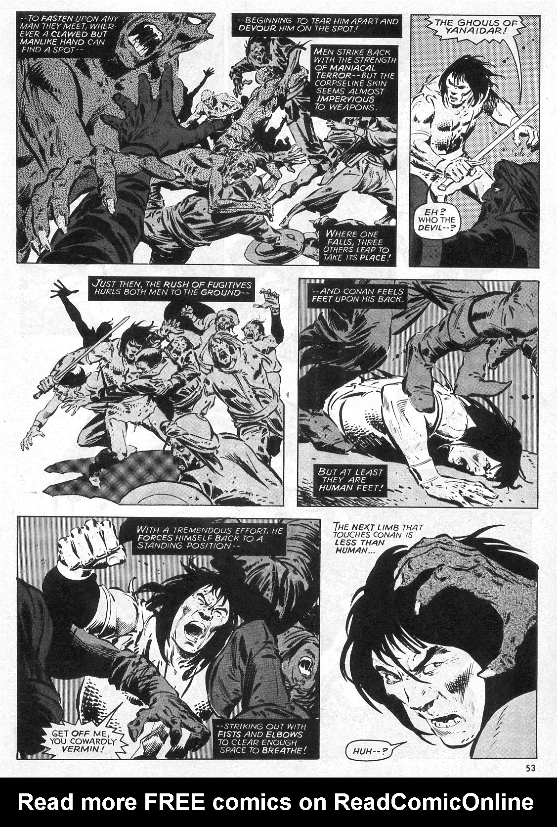 Read online The Savage Sword Of Conan comic -  Issue #32 - 53