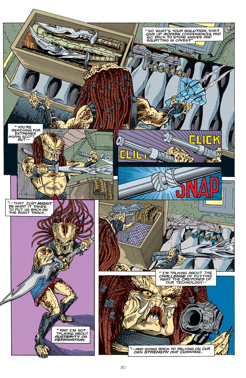 Aliens vs. Predator: The Essential Comics issue TPB 1 (Part 1) - Page 22
