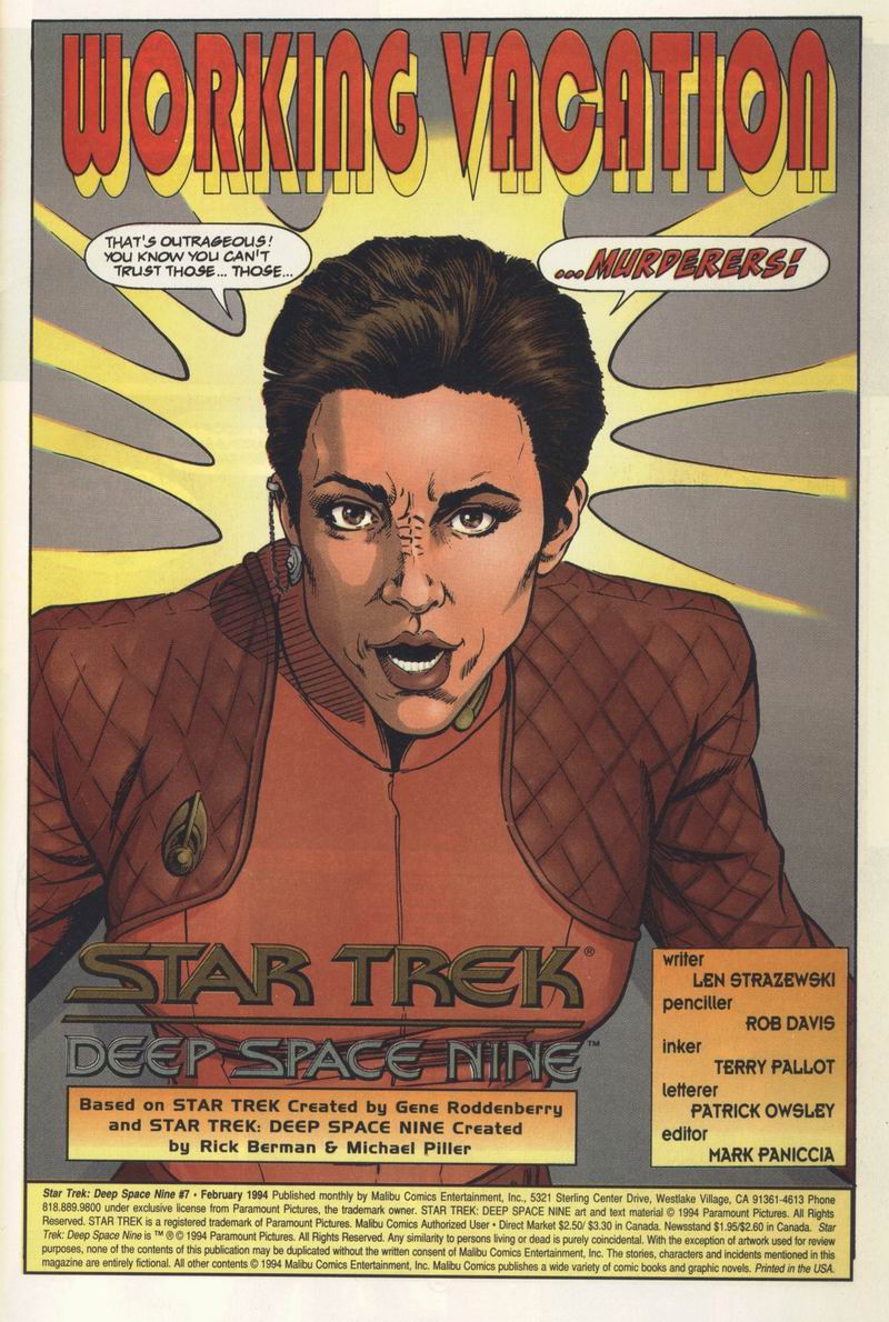 Read online Star Trek: Deep Space Nine (1993) comic -  Issue #7 - 2