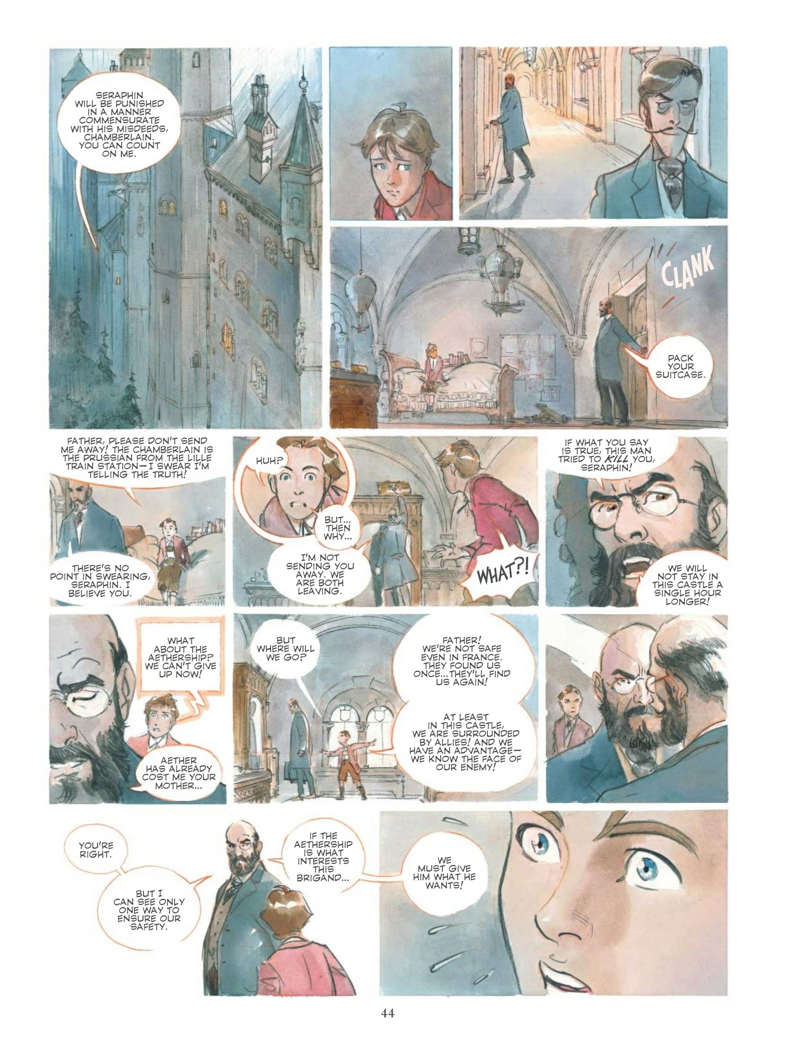 Read online Castle In the Stars: The Space Race of 1869 comic -  Issue # Full - 48