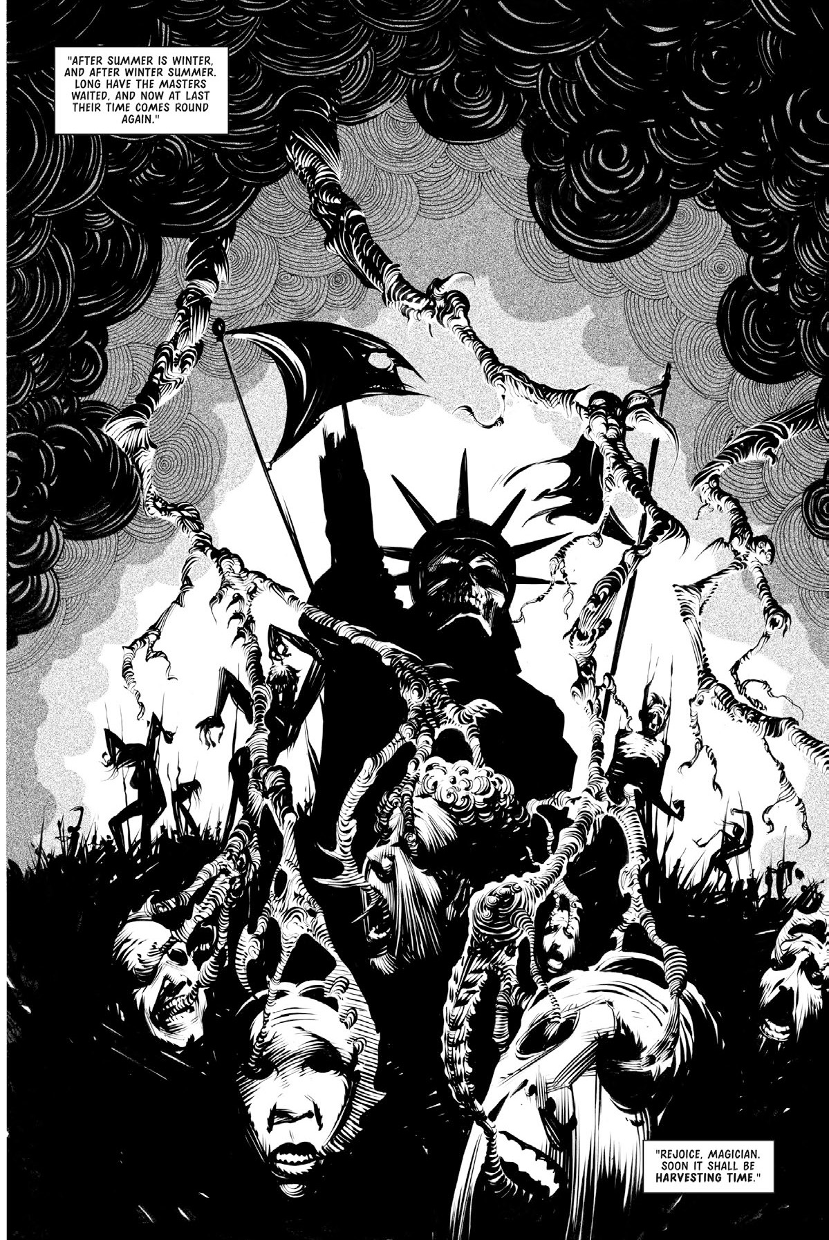 Read online Tharg's Terror Tales Presents Necronauts & A Love Like Blood comic -  Issue # TPB - 40