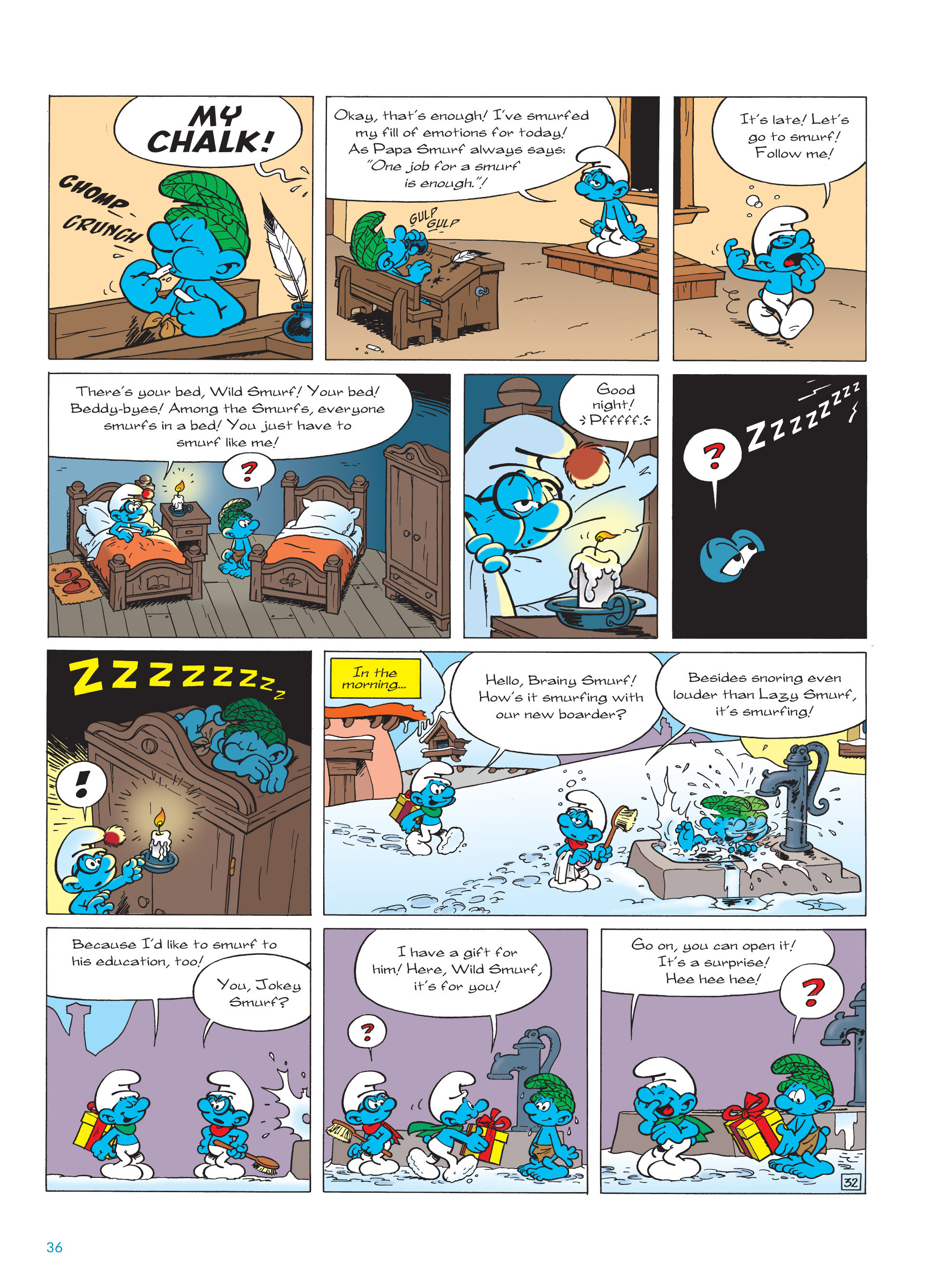 Read online The Smurfs comic -  Issue #21 - 36