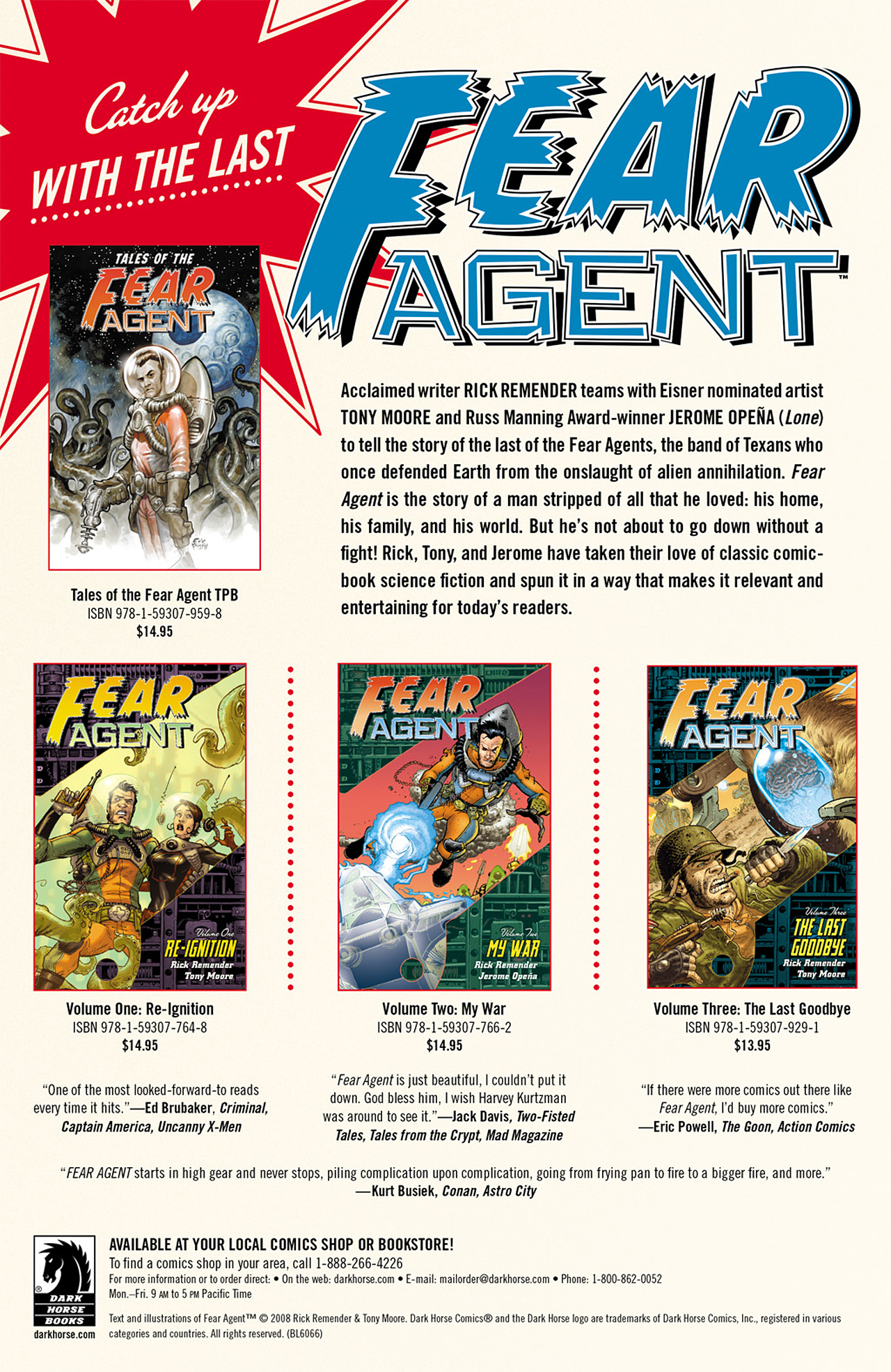 Read online Fear Agent comic -  Issue # TPB 4 - 125