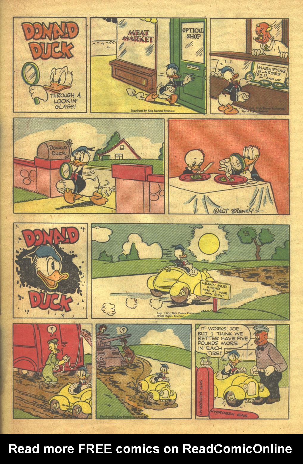 Read online Walt Disney's Comics and Stories comic -  Issue #62 - 33