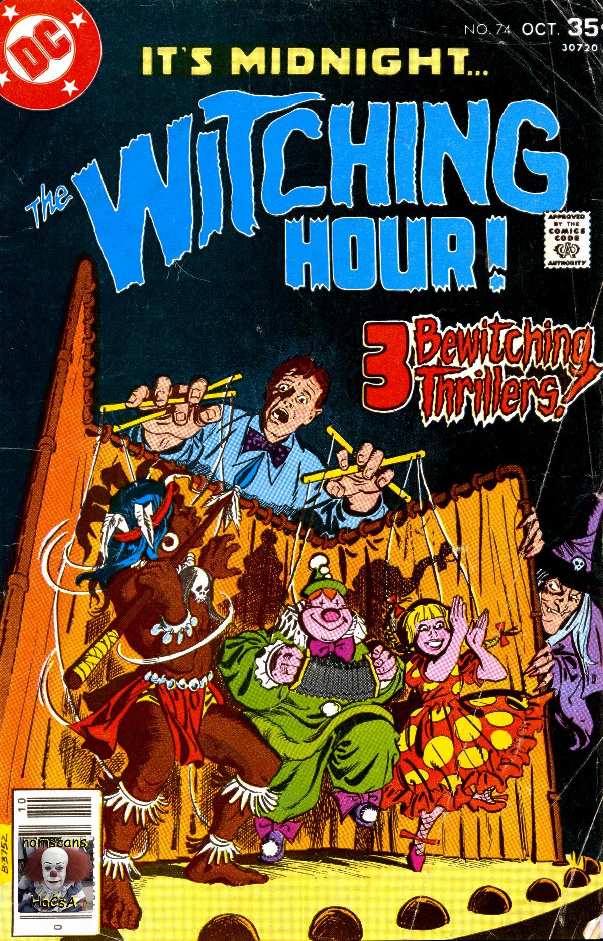 Read online The Witching Hour (1969) comic -  Issue #74 - 1