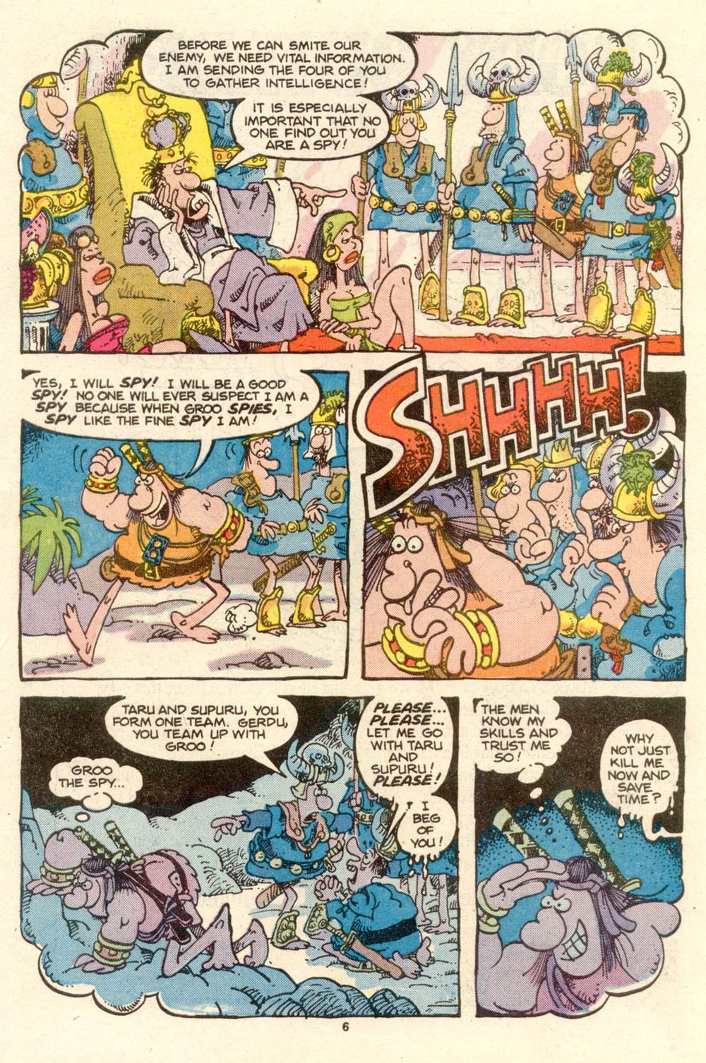 Read online Sergio Aragonés Groo the Wanderer comic -  Issue #27 - 6