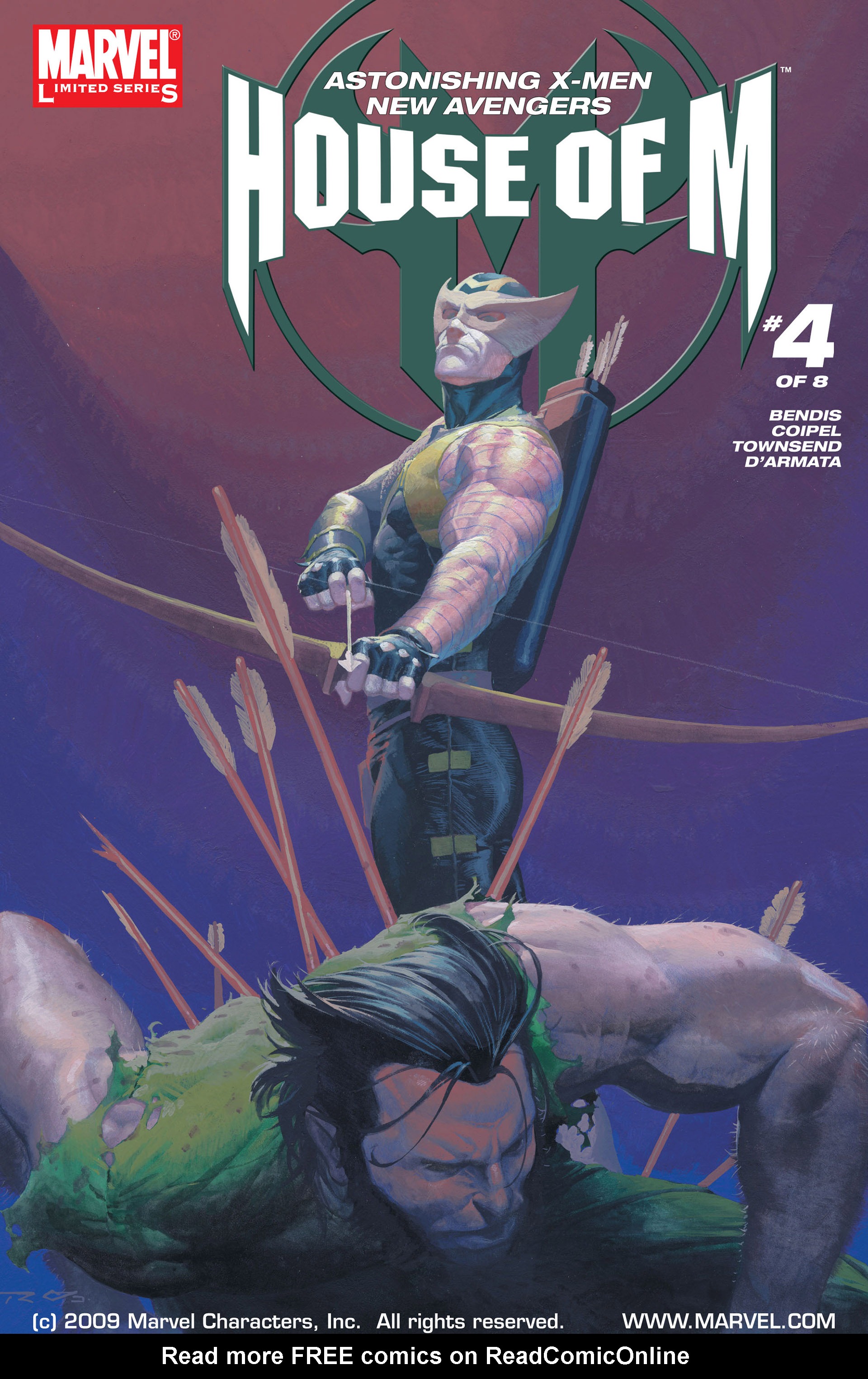 Read online House of M (2005) comic -  Issue #4 - 1