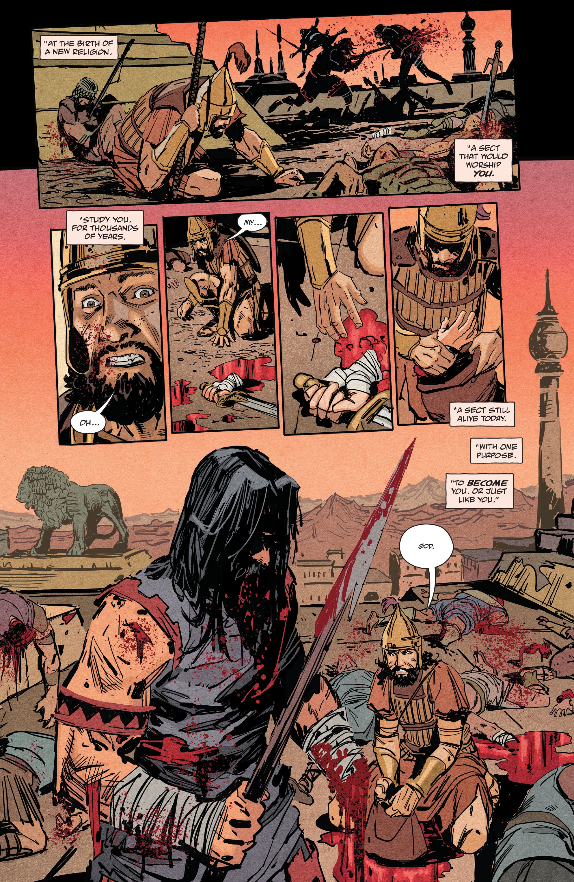 Read online BRZRKR comic -  Issue #7 - 10