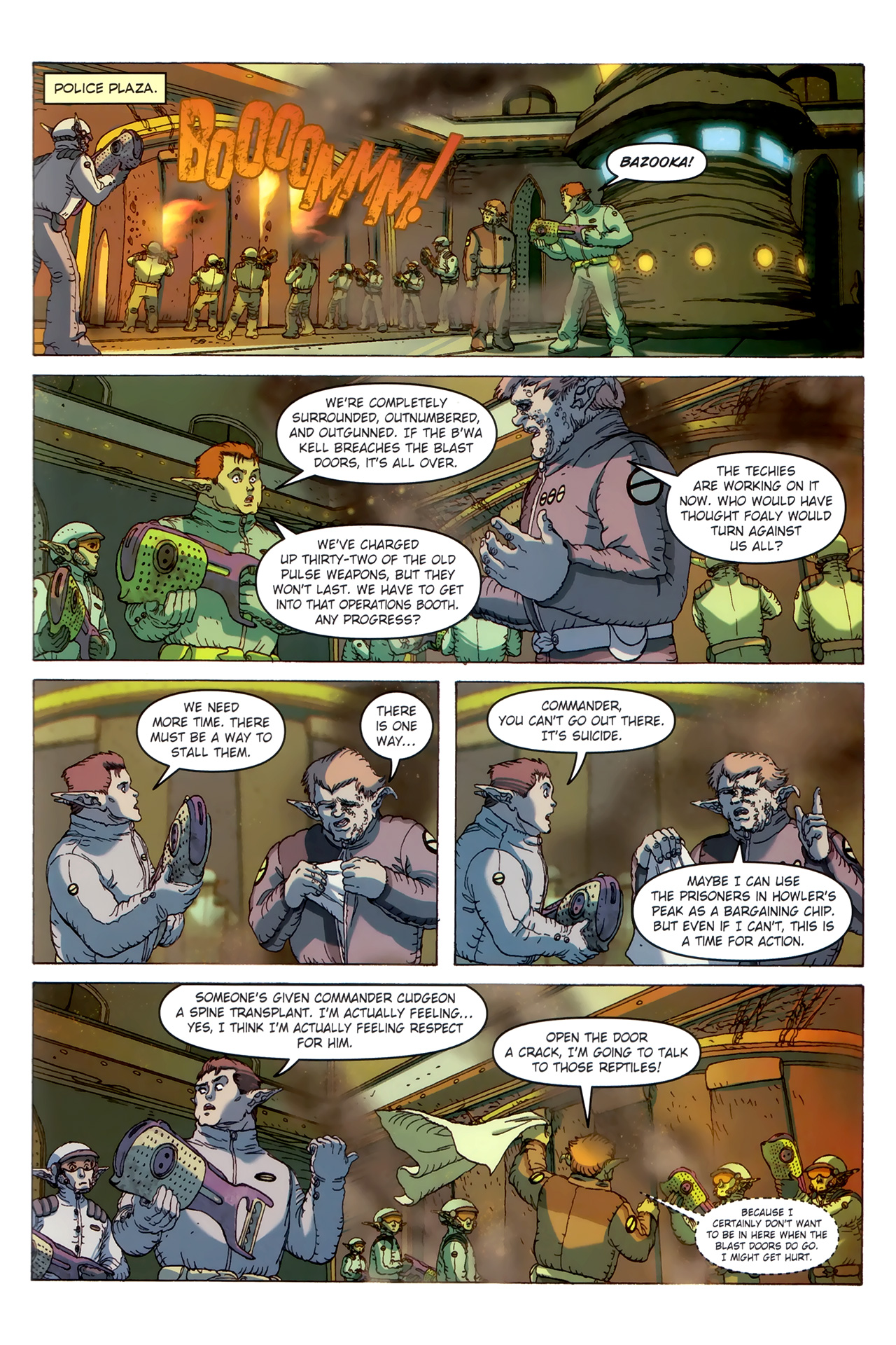 Read online Artemis Fowl: The Arctic Incident comic -  Issue # TPB - 96