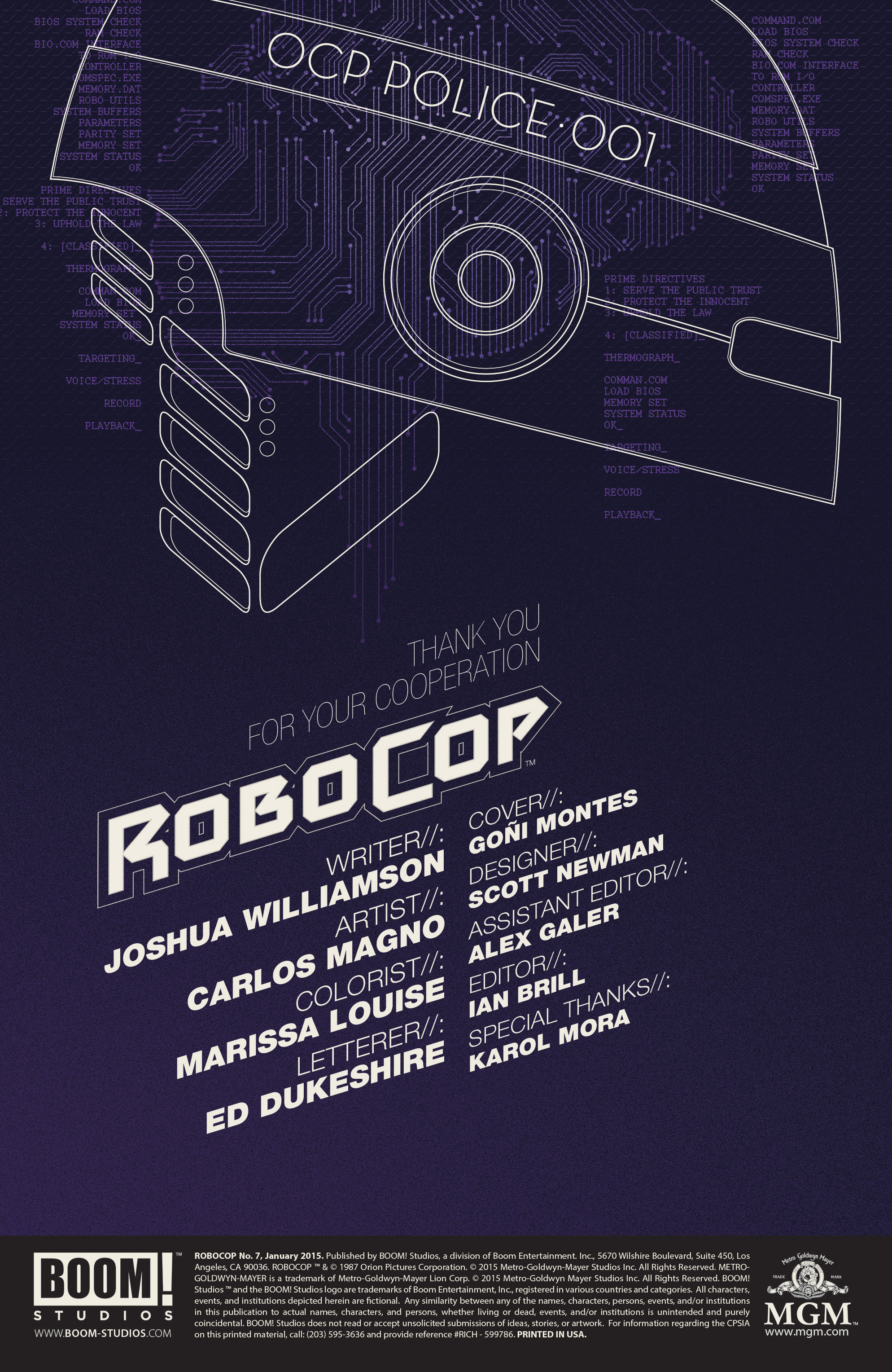 Read online RoboCop (2014) comic -  Issue #7 - 2