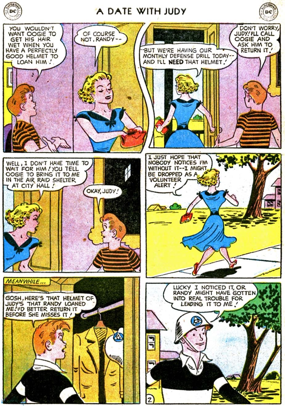Read online A Date with Judy comic -  Issue #47 - 4