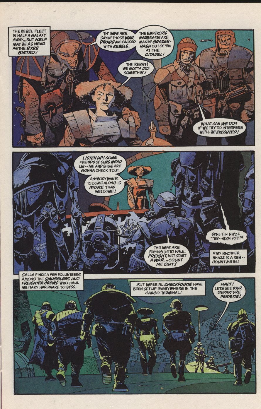 Read online Star Wars: Dark Empire II comic -  Issue #5 - 9