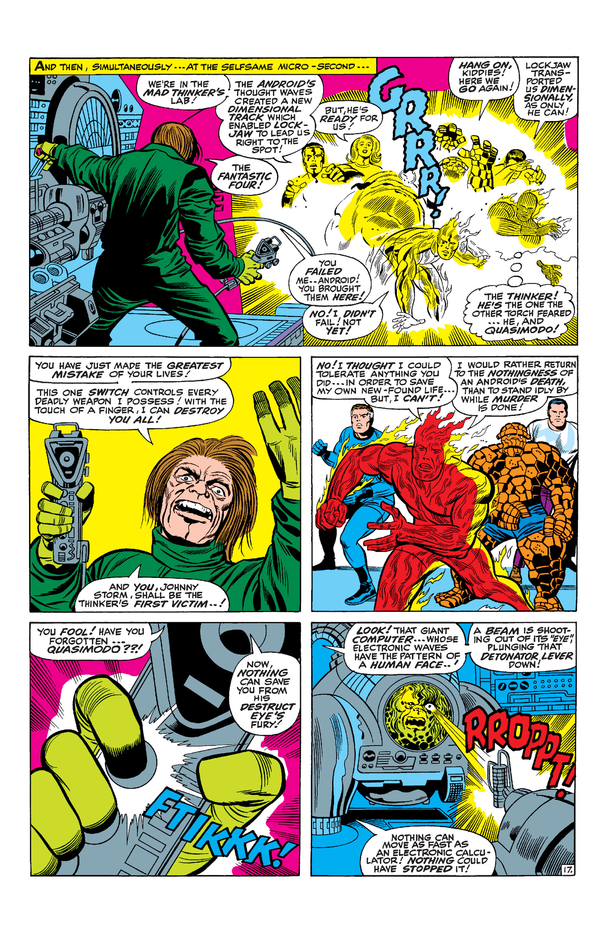 Read online Marvel Masterworks: The Fantastic Four comic -  Issue # TPB 6 (Part 2) - 49