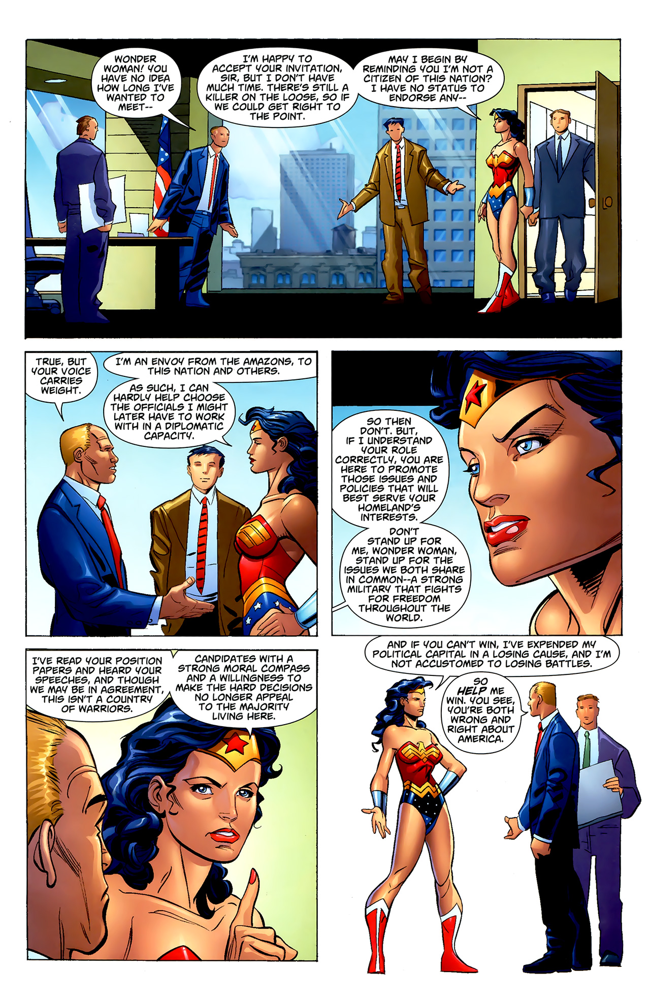 Read online DC Universe: Decisions comic -  Issue #3 - 4