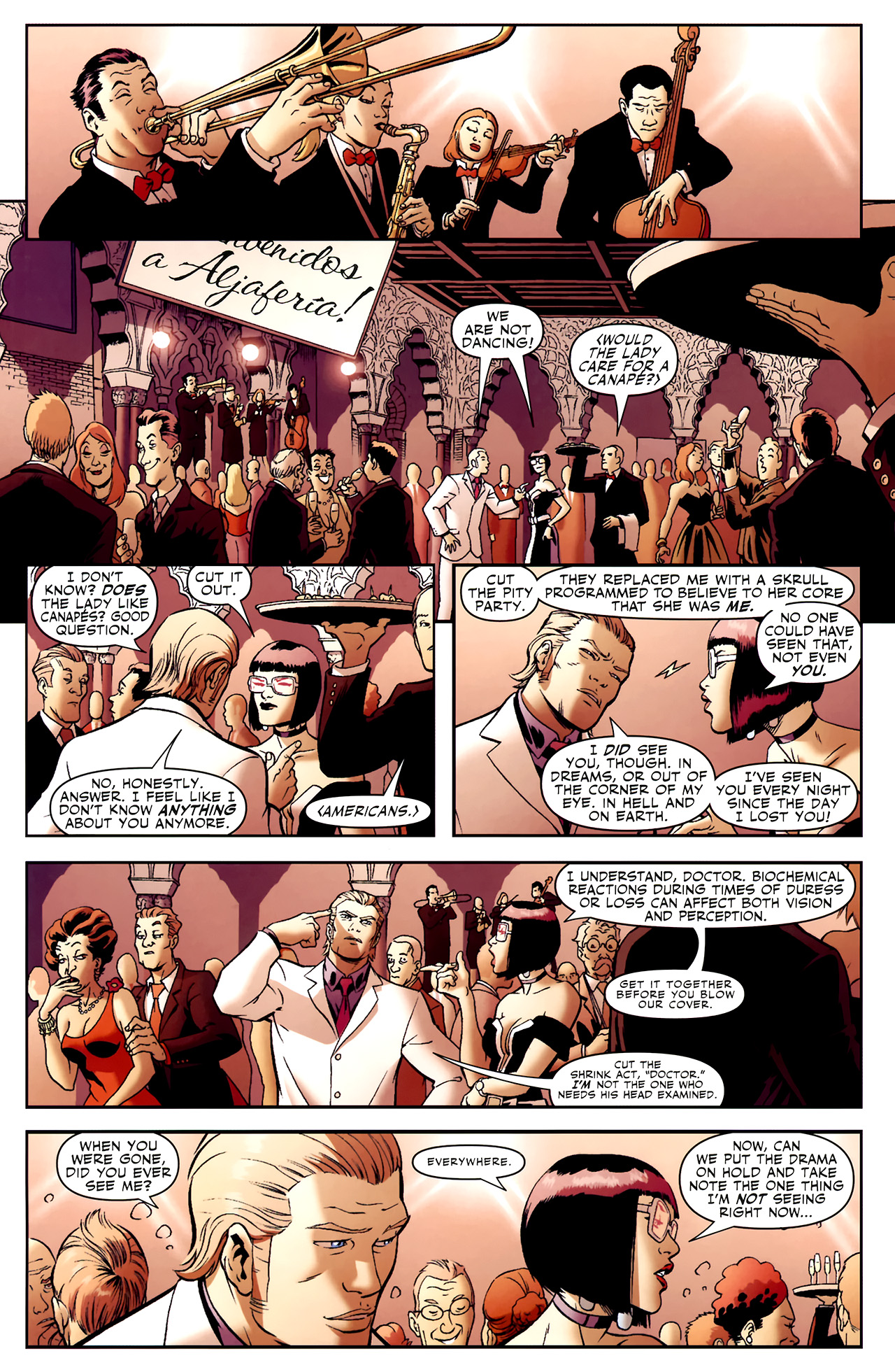 Read online New Avengers: The Reunion comic -  Issue #3 - 6