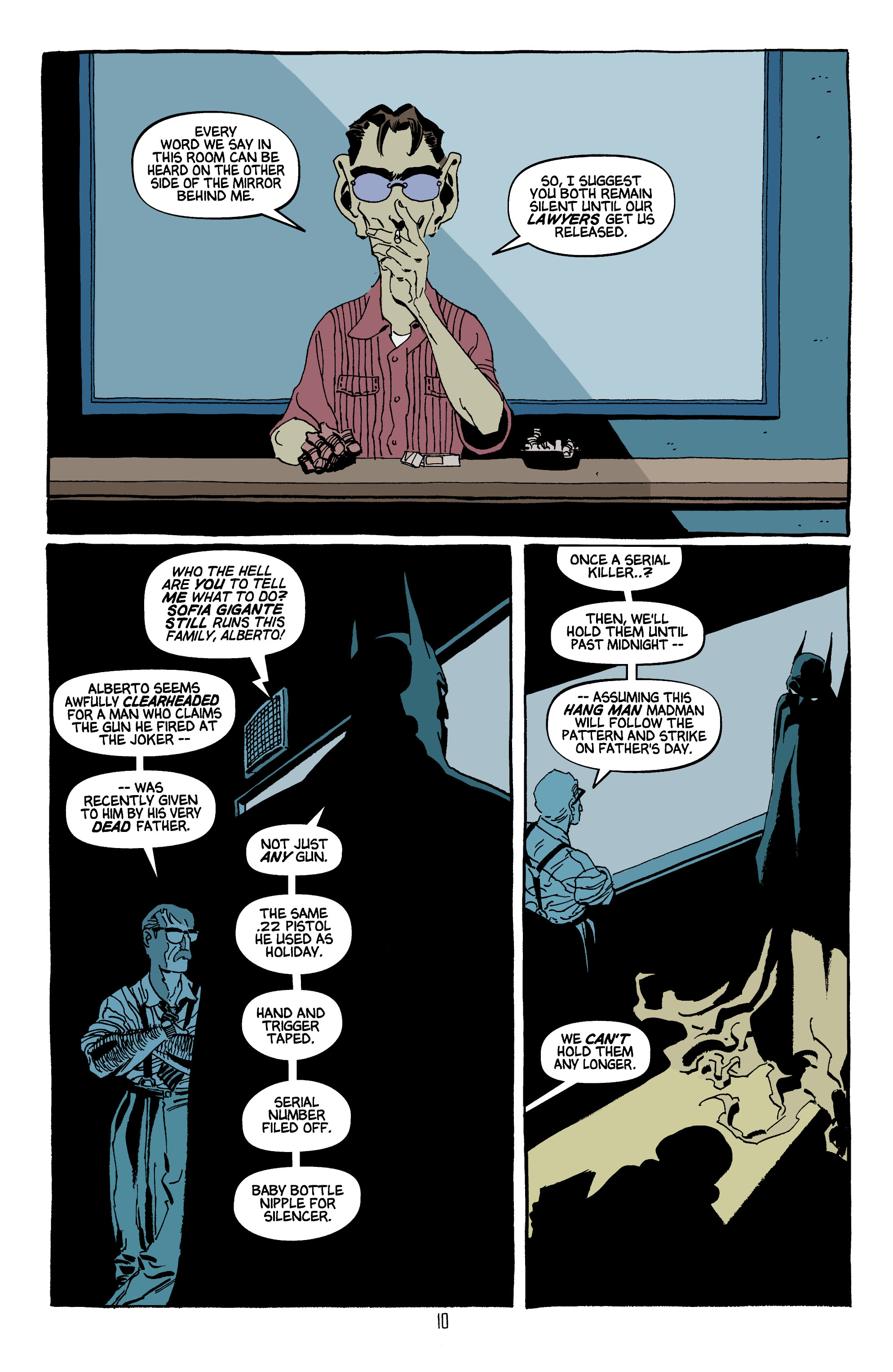 Read online Batman: Dark Victory (1999) comic -  Issue #9 - 10