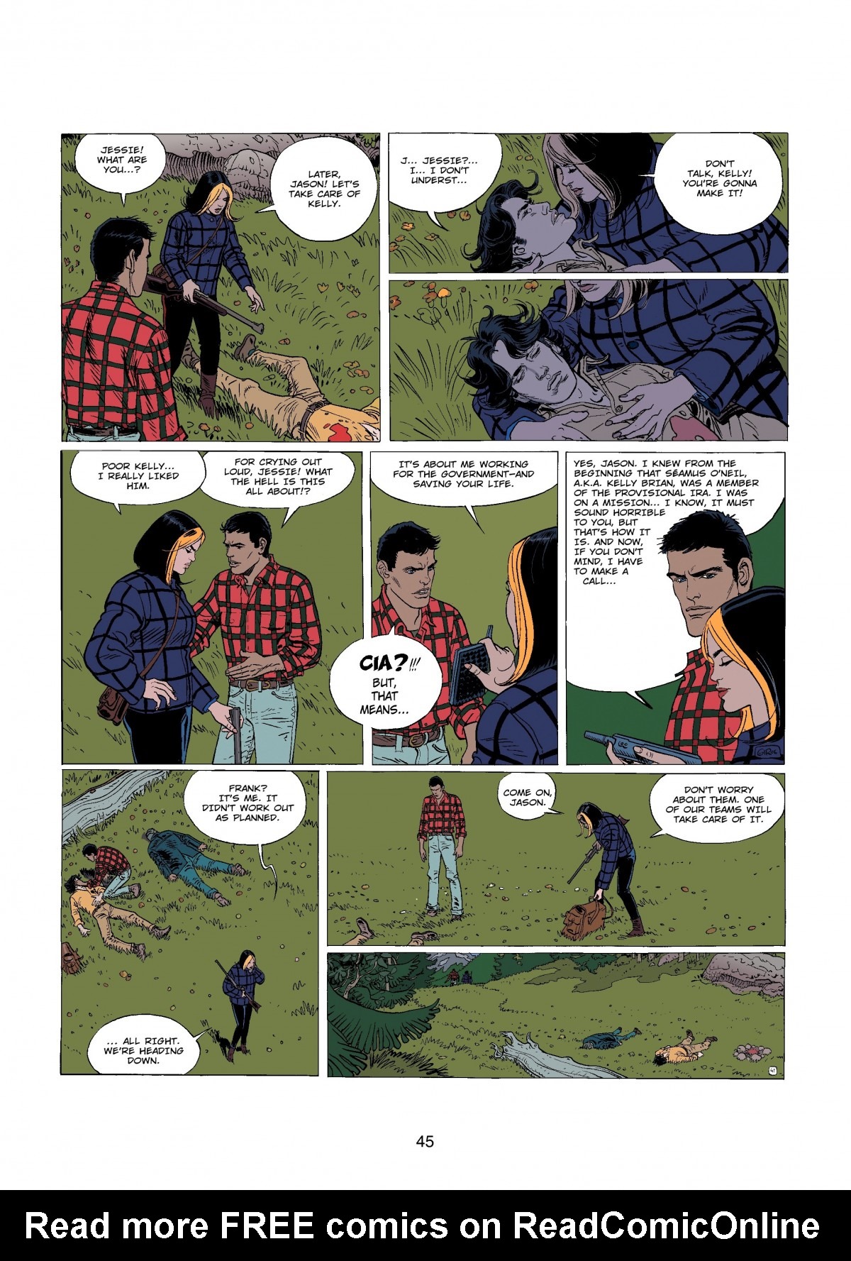 Read online XIII comic -  Issue #17 - 45