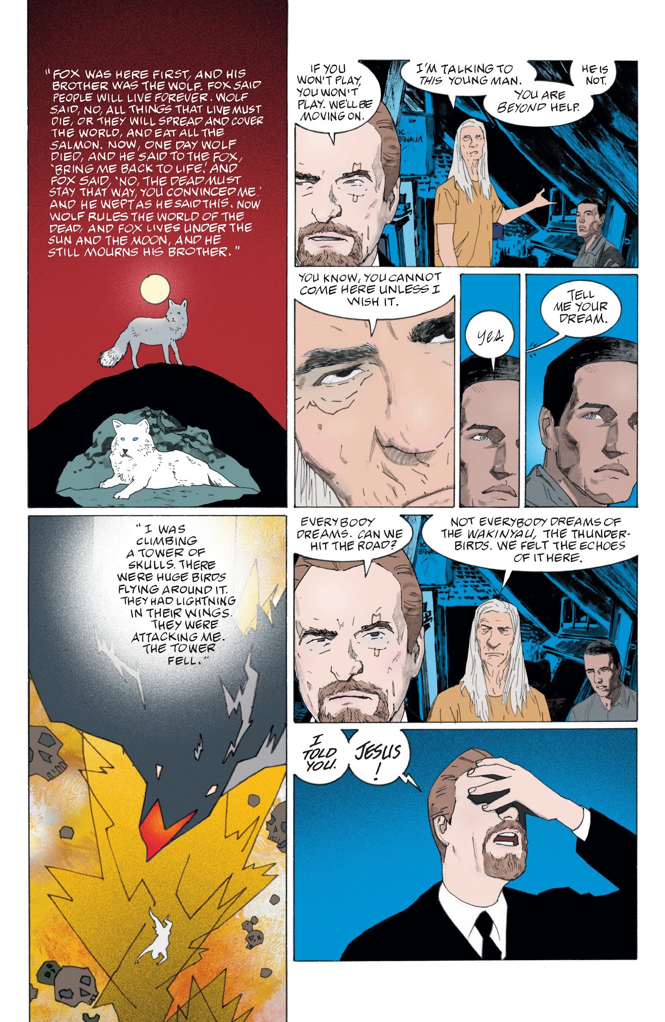 Read online American Gods: My Ainsel comic -  Issue #6 - 17