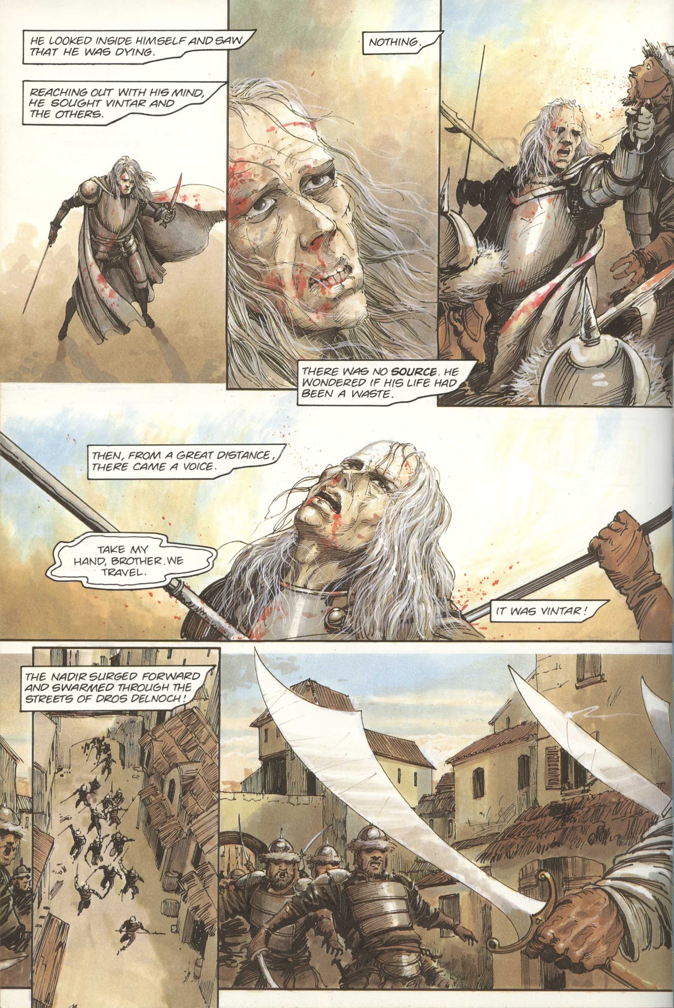 Read online David Gemmell's Legend: A Graphic Novel comic -  Issue # TPB - 87