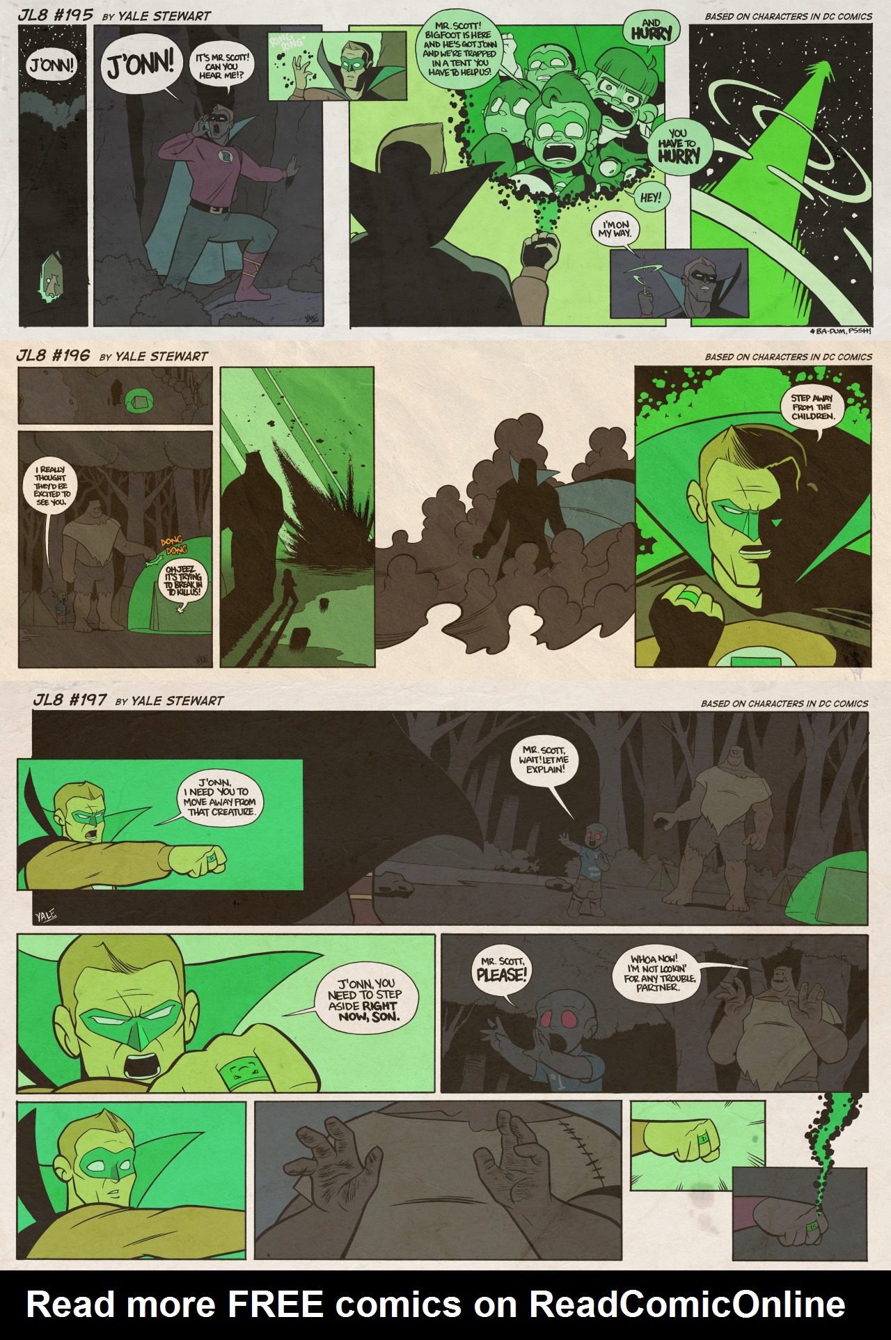 Read online JL8 – The Complete Collection comic -  Issue # TPB (Part 2) - 22