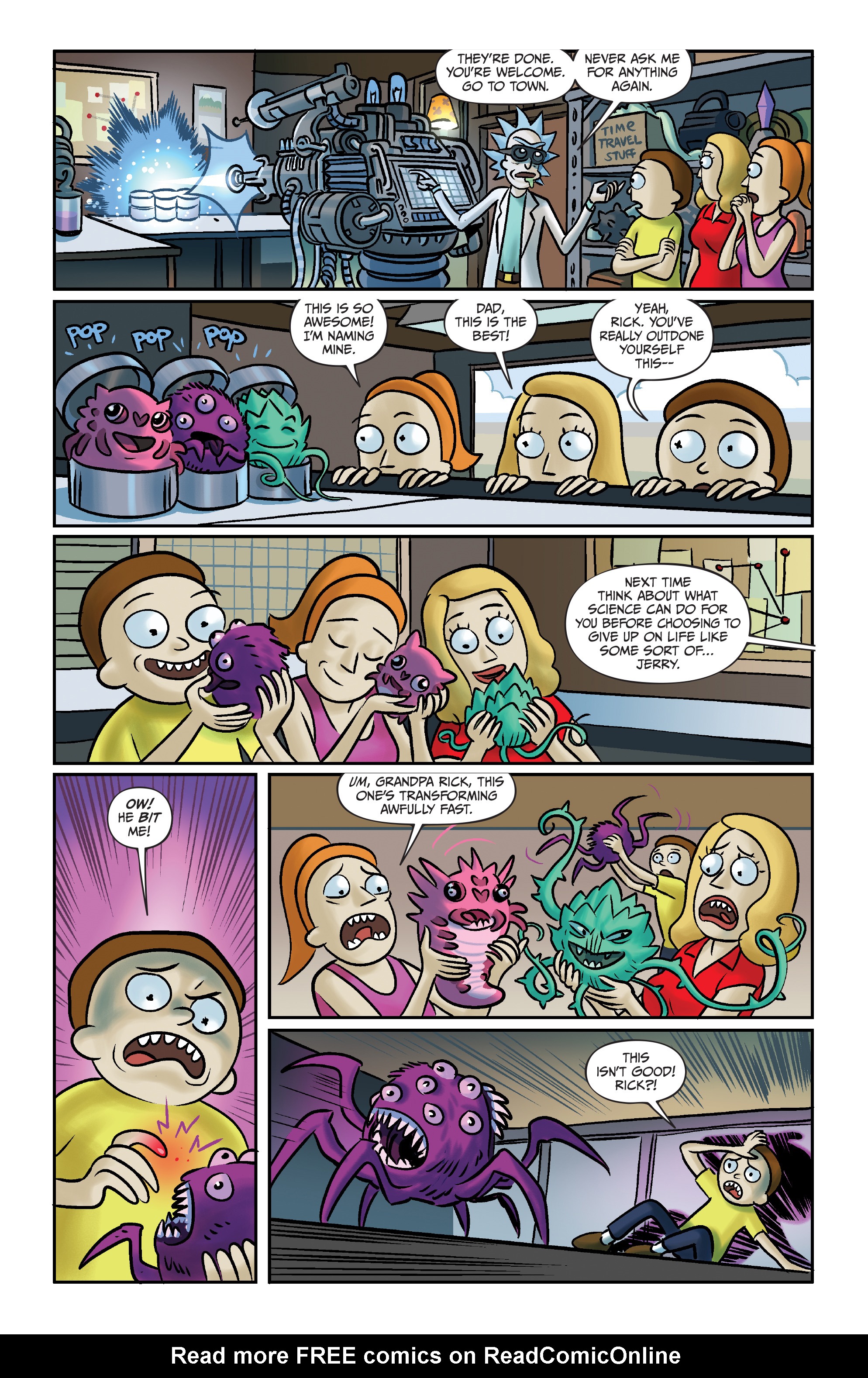 Read online Rick and Morty comic -  Issue #56 - 23