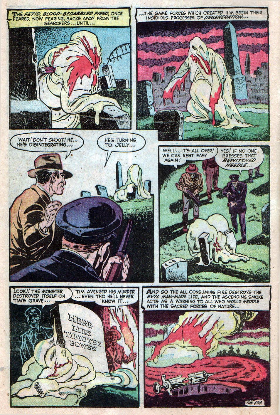 Read online Chamber of Chills (1951) comic -  Issue #6 - 9