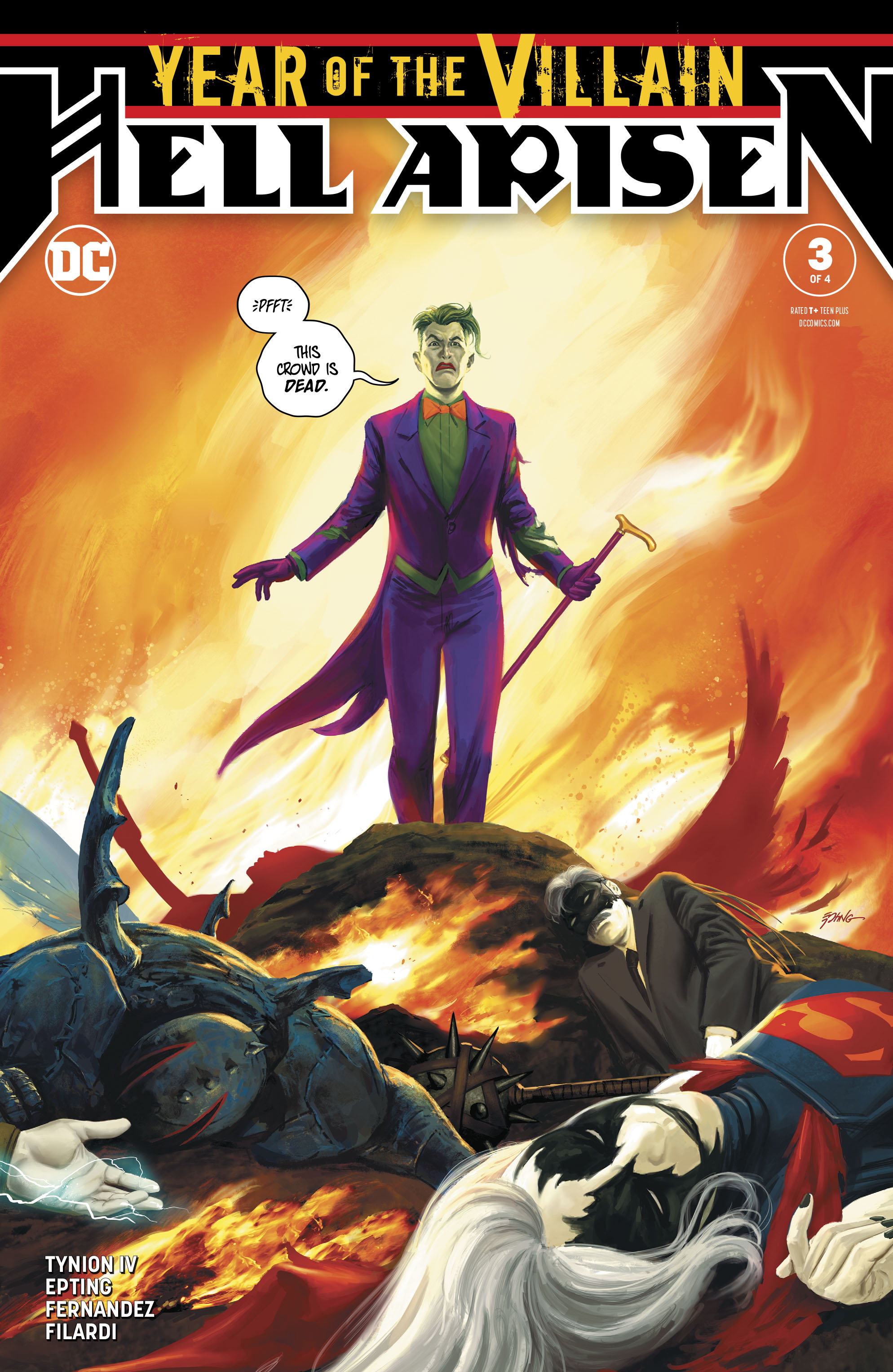 Read online Justice League: Hell Arisen comic -  Issue #3 - 1