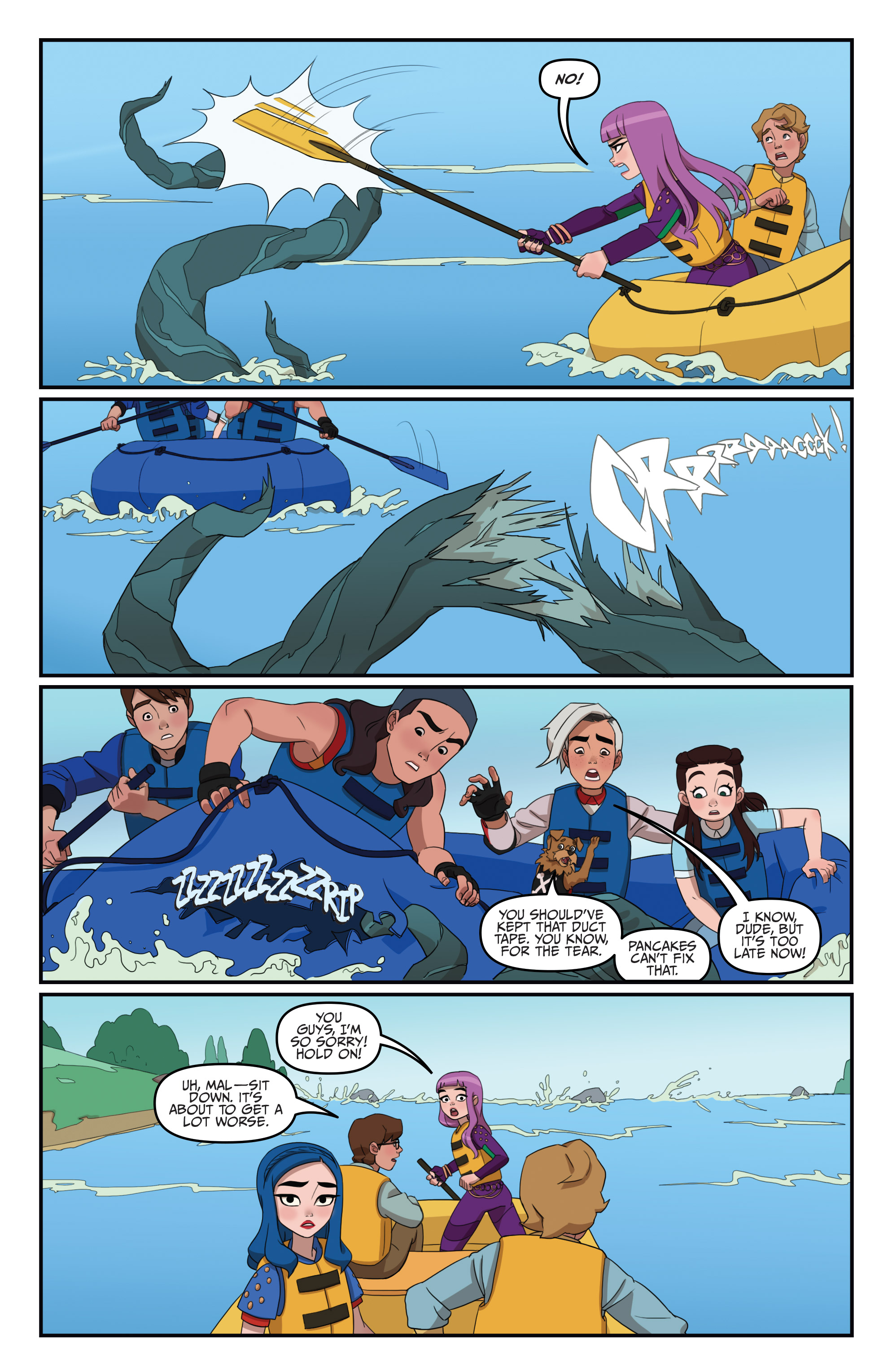 Read online Descendants: Twisted Field Trip comic -  Issue # Full - 44
