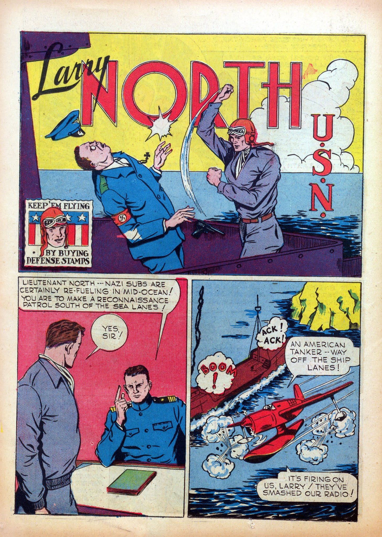 Read online Exciting Comics comic -  Issue #24 - 50