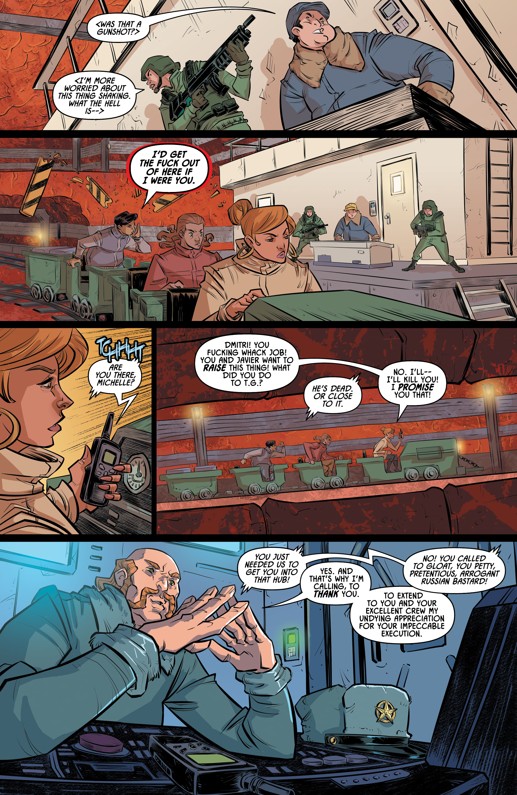 Read online Kaiju Score: Steal From the Gods comic -  Issue #3 - 20