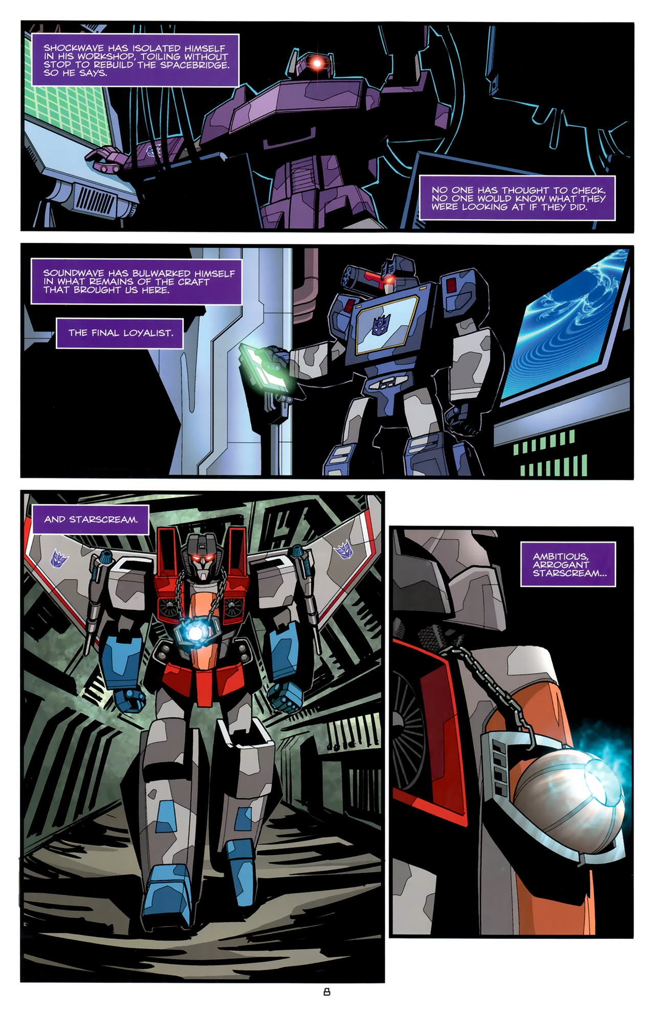 Read online The Transformers (2009) comic -  Issue #7 - 11