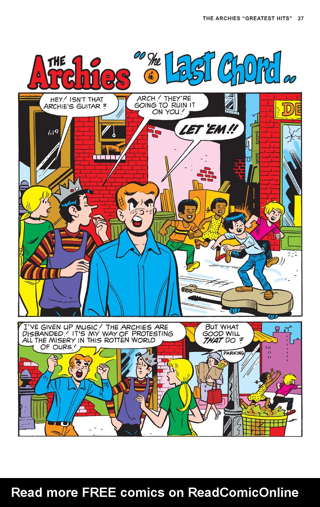 Read online The Archies: Greatest Hits comic -  Issue # TPB - 28