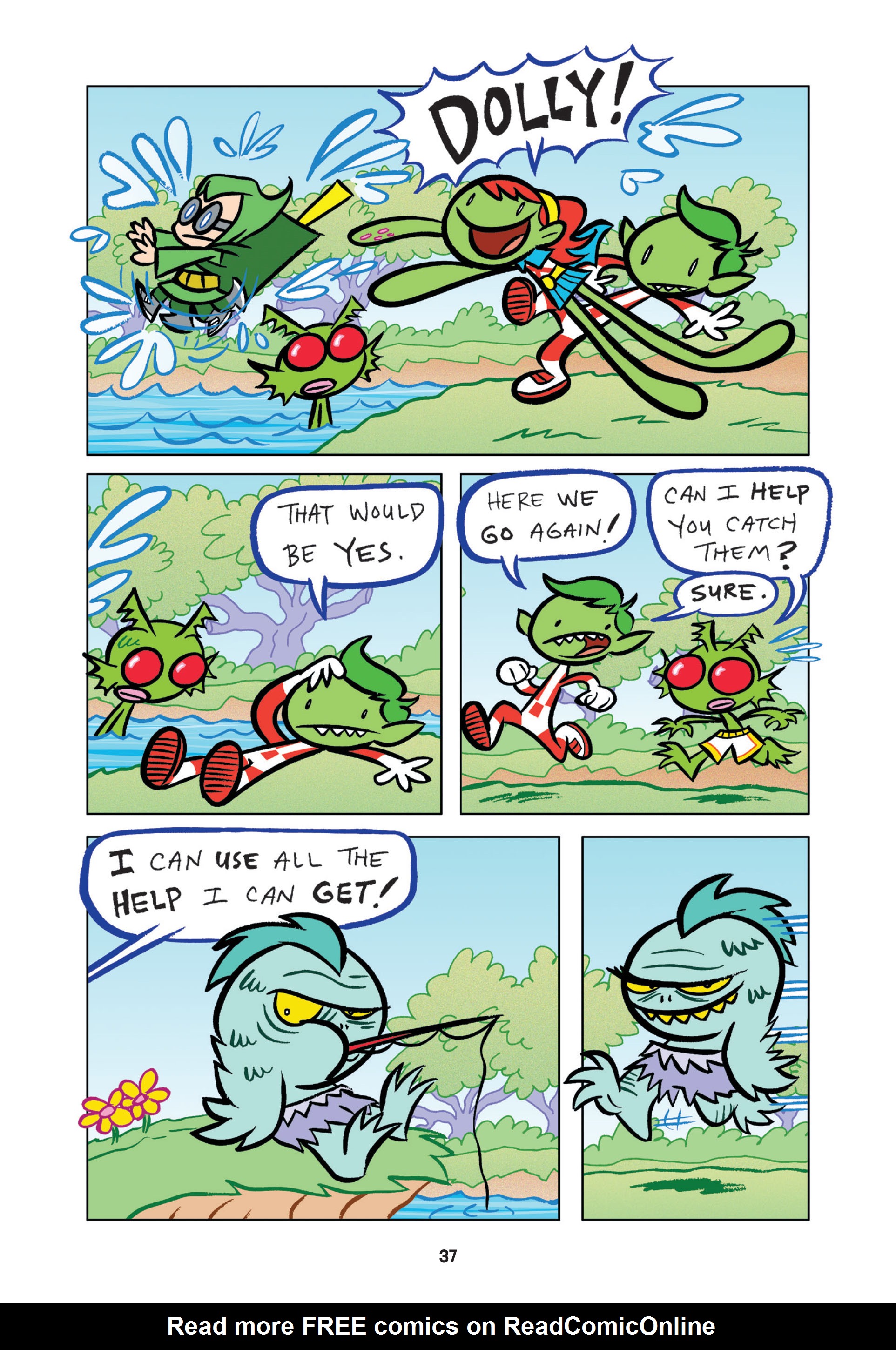 Read online Tiny Titans: Beast Boy & Raven comic -  Issue # TPB - 37