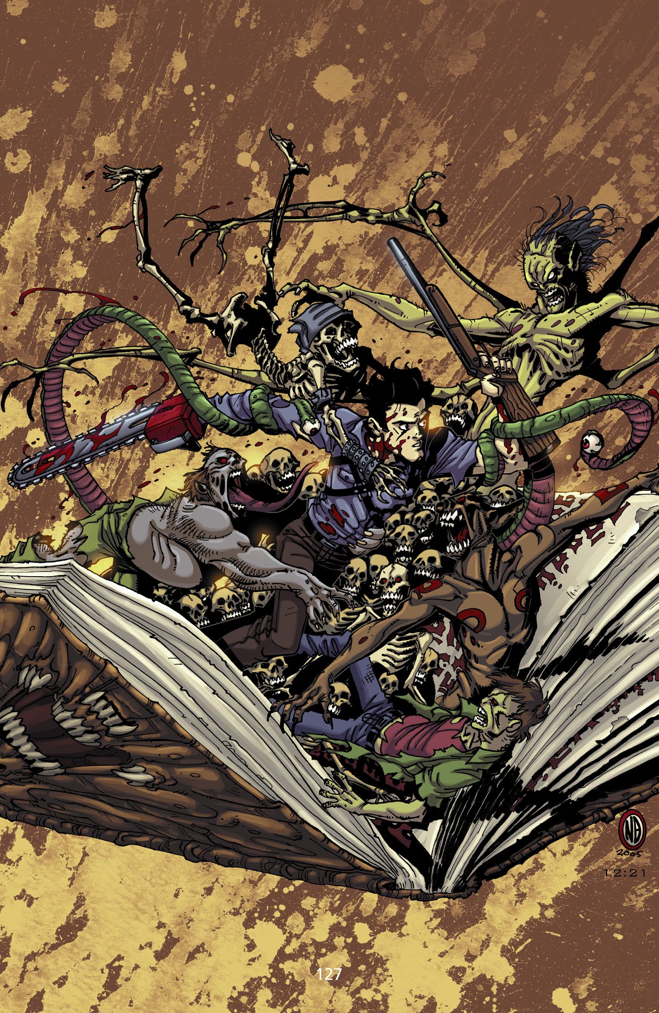 Read online Army of Darkness: Old School comic -  Issue # TPB - 128