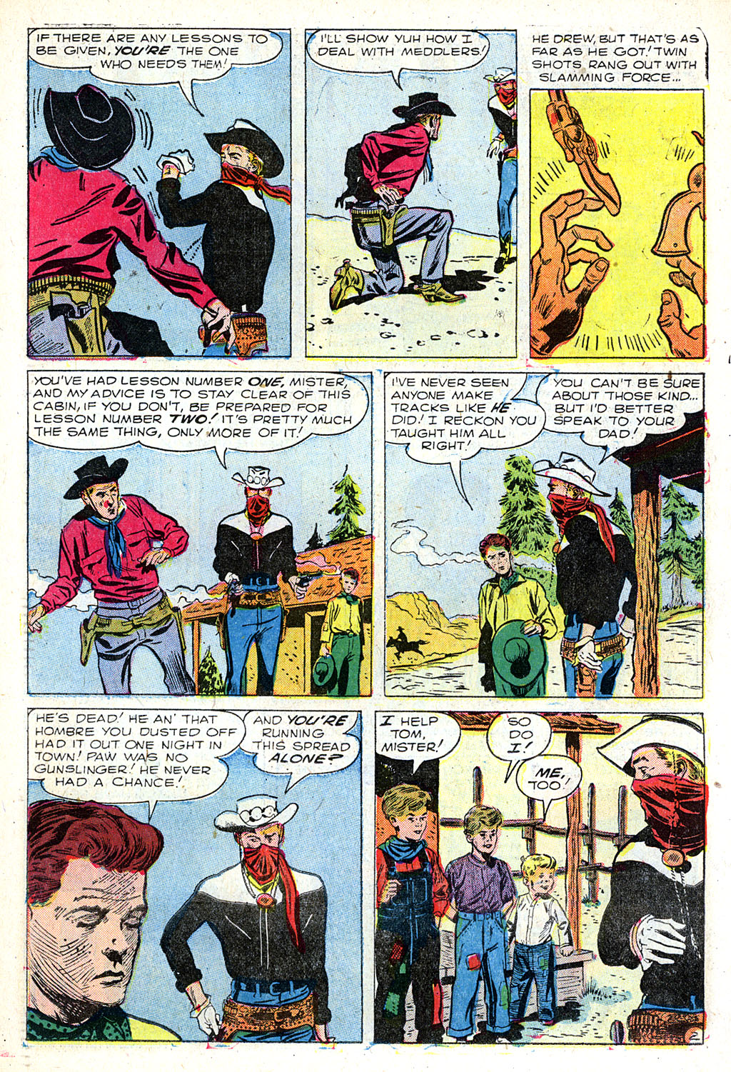 Read online The Outlaw Kid (1954) comic -  Issue #8 - 11