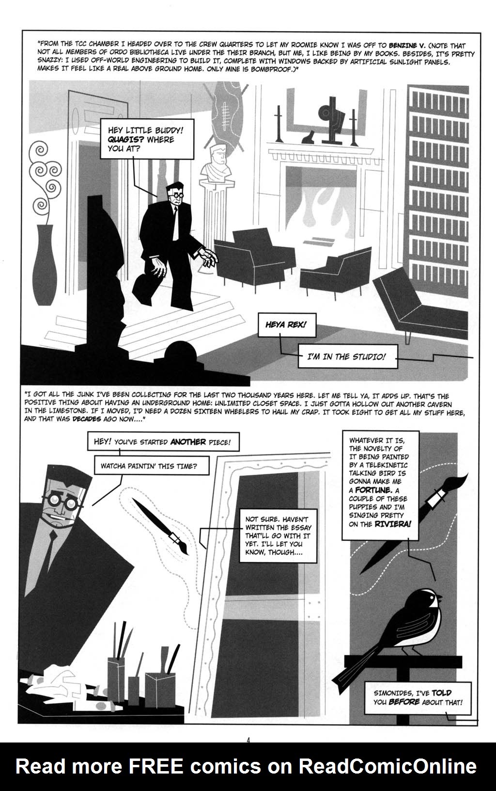 Read online Rex Libris comic -  Issue #2 - 6
