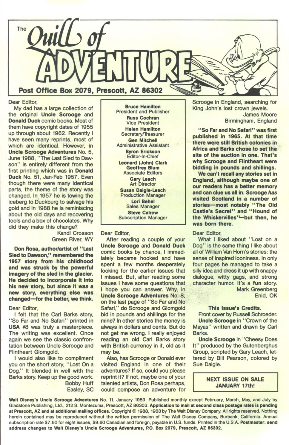 Walt Disney's Uncle Scrooge Adventures Issue #11 #11 - English 2